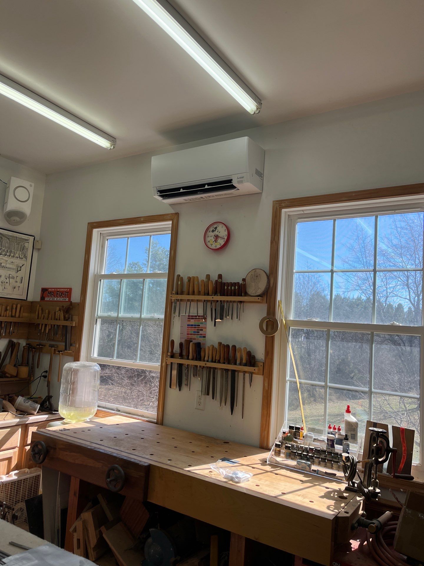 Mitsubishi Mini-Split install in New MArket by Elemental Heating and air conditioning LLC