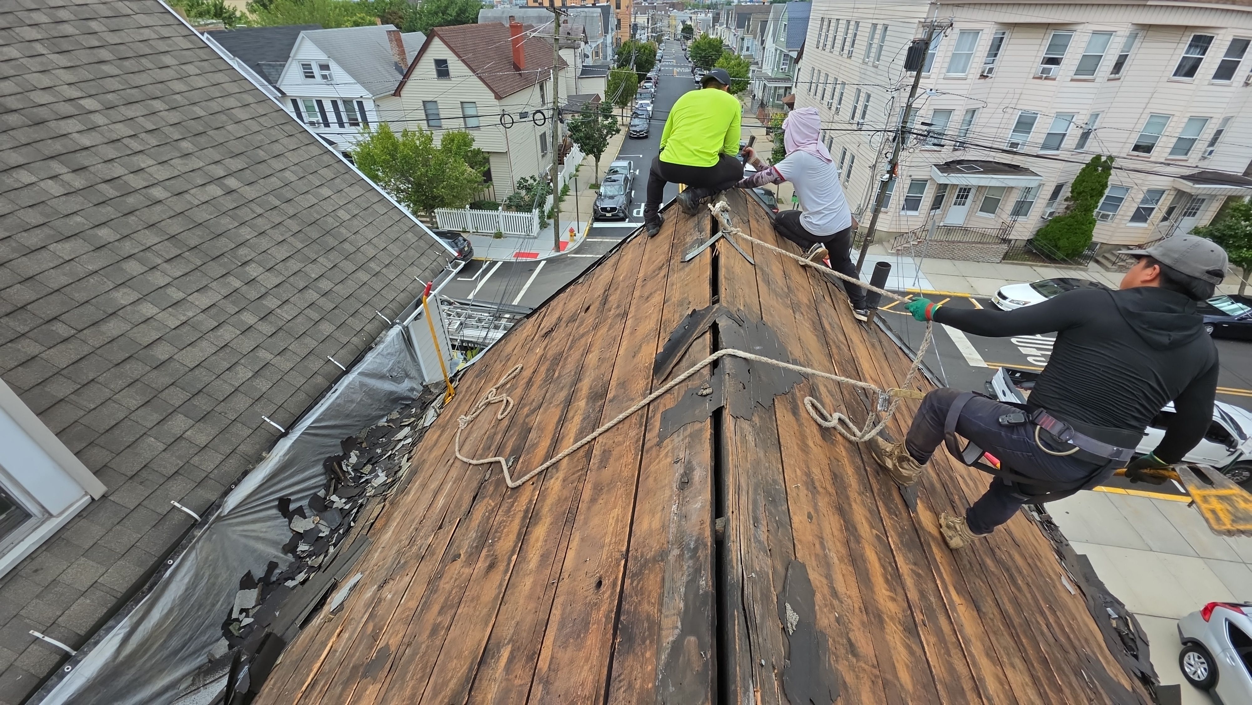 Full Residential Roof Replacement and Decking Repair in East Newark by AVEQOR