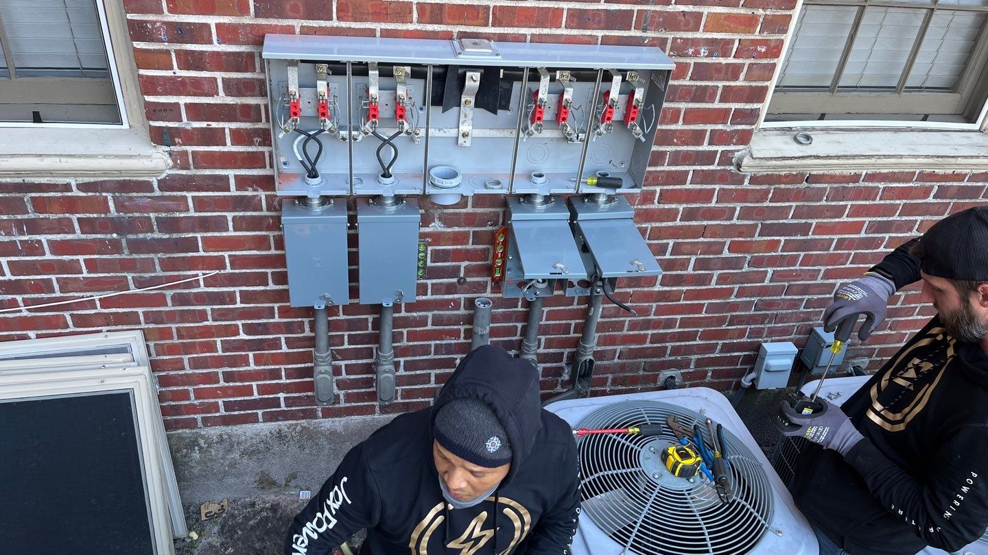 4 Gang Meter Center Replacement by JaxPowerPro