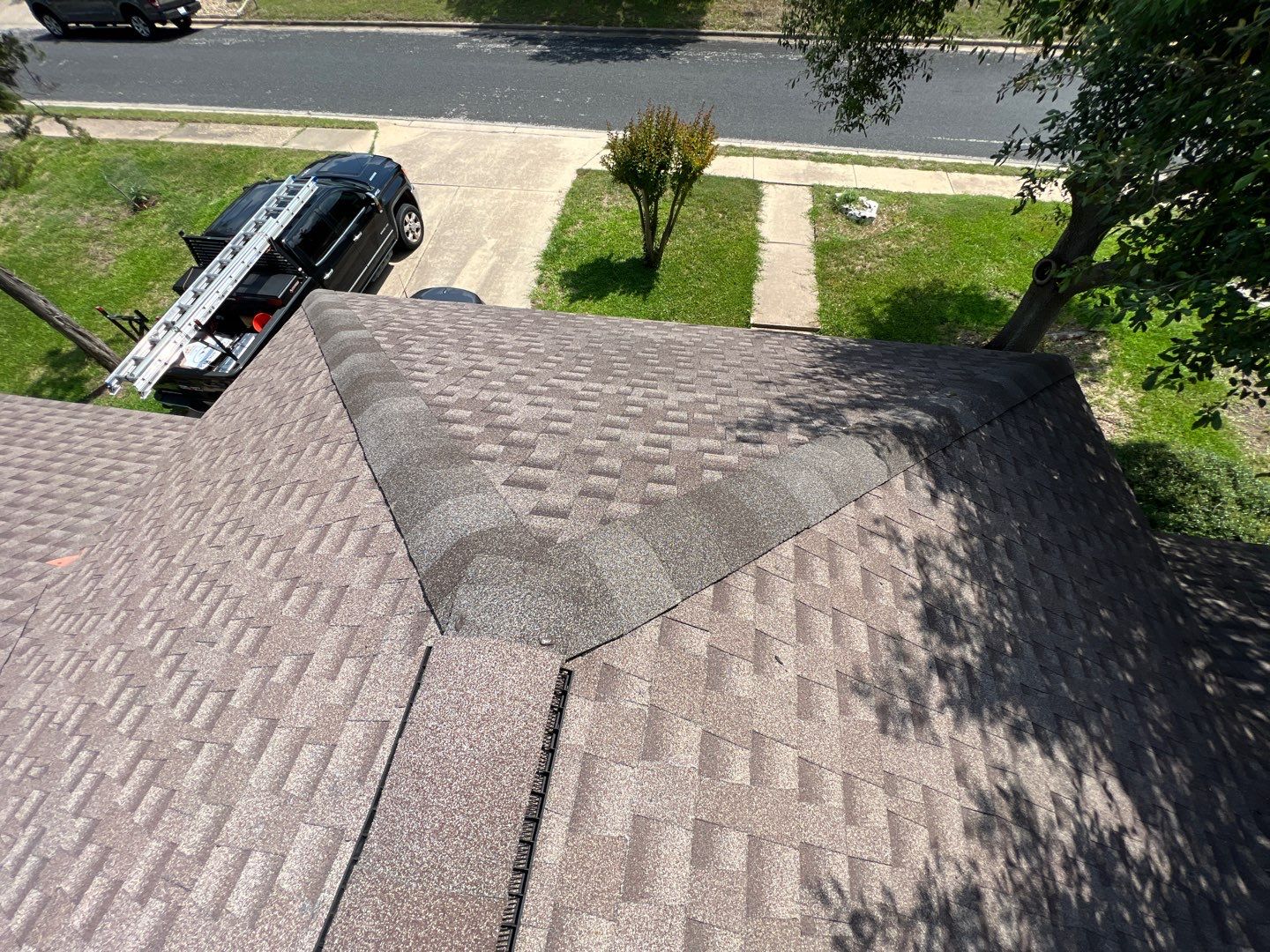 Residential Roofing Repair using GAF HDZ Timberline by Oakwood Roofing and Construction, LLC