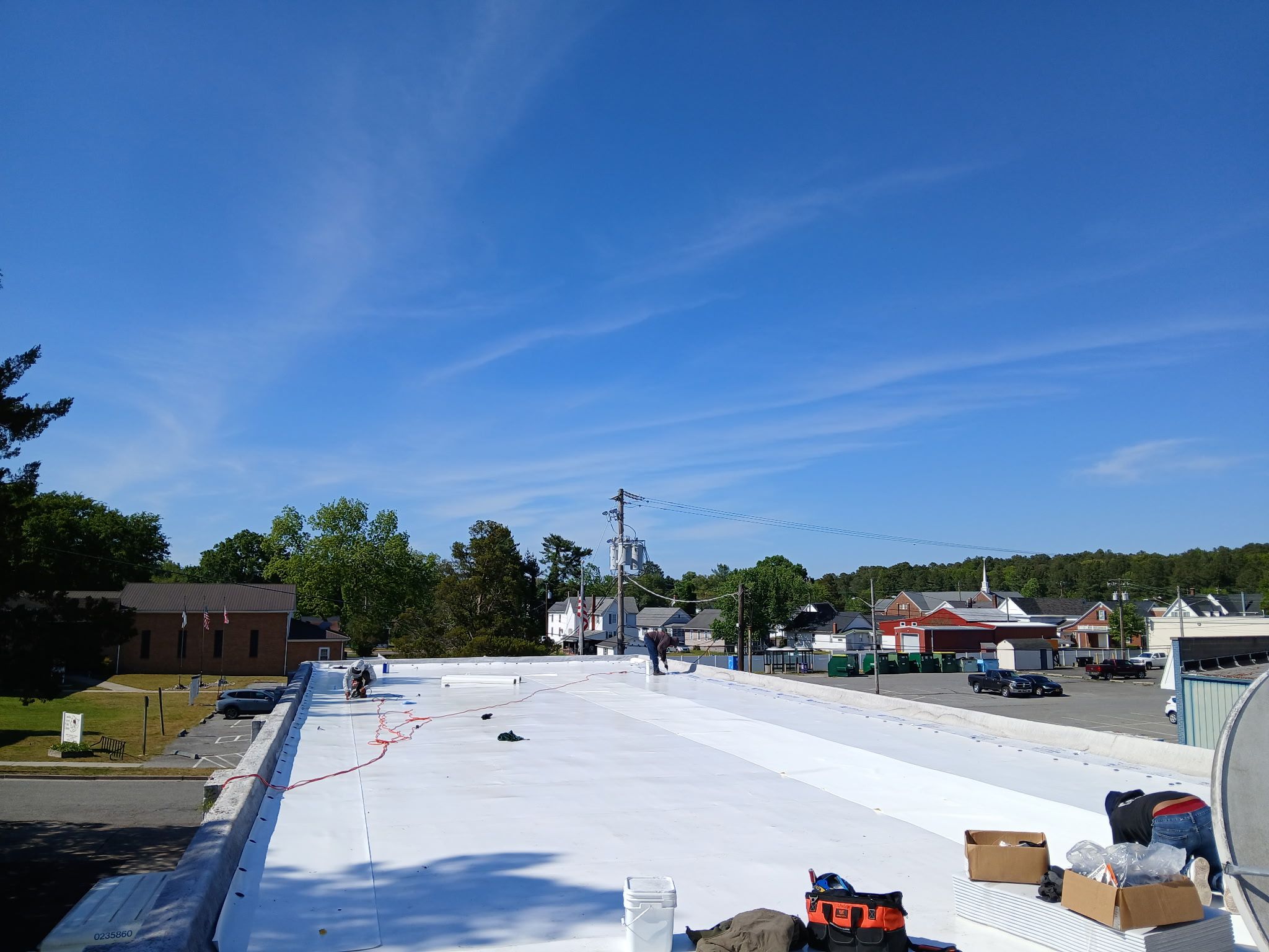 Federalsburg, Maryland Post office by Grell Roofing, LLC