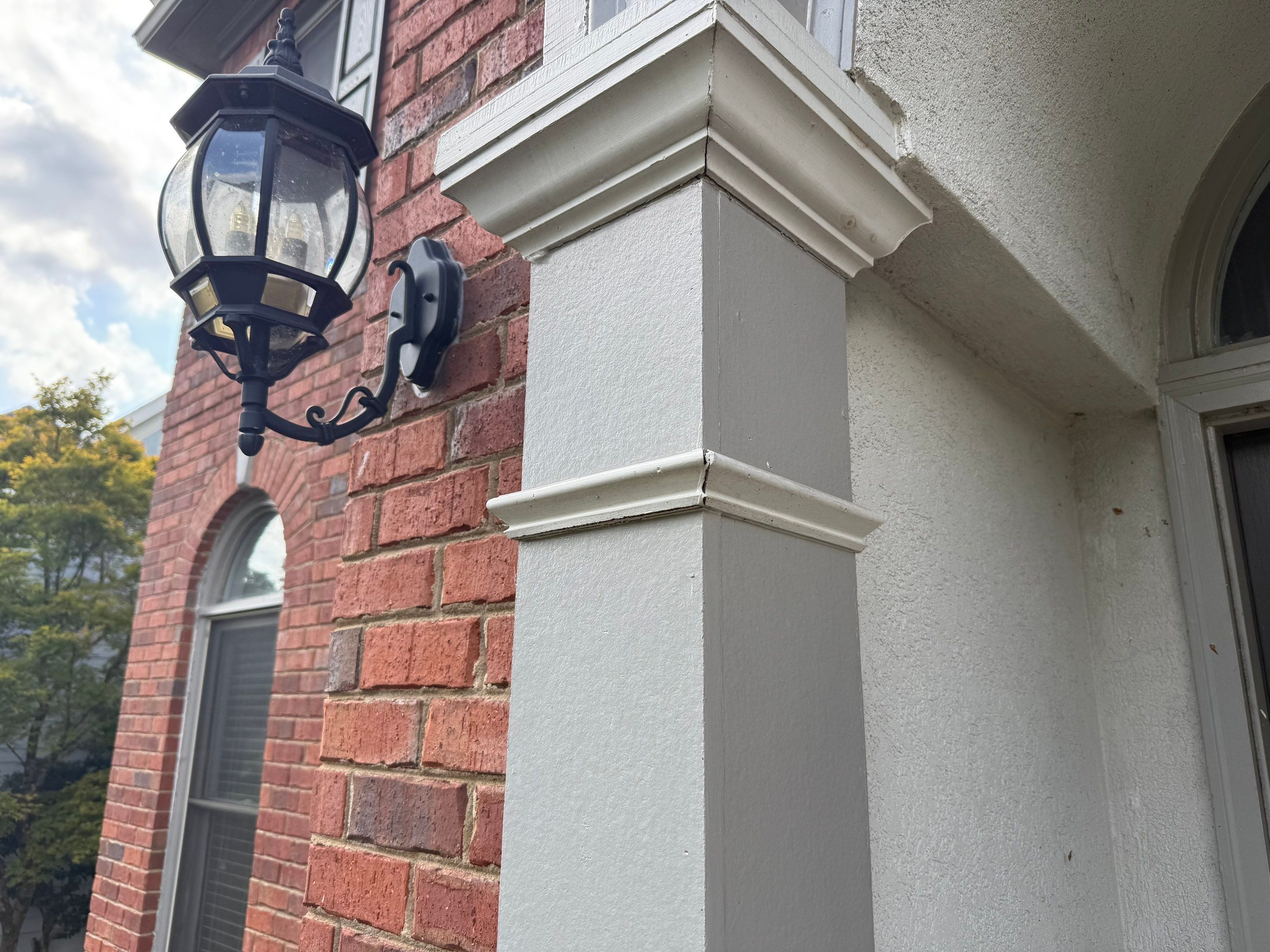Exterior Trim Painting and Deck Board Replacement in Smyrna by Swift Home Renovations
