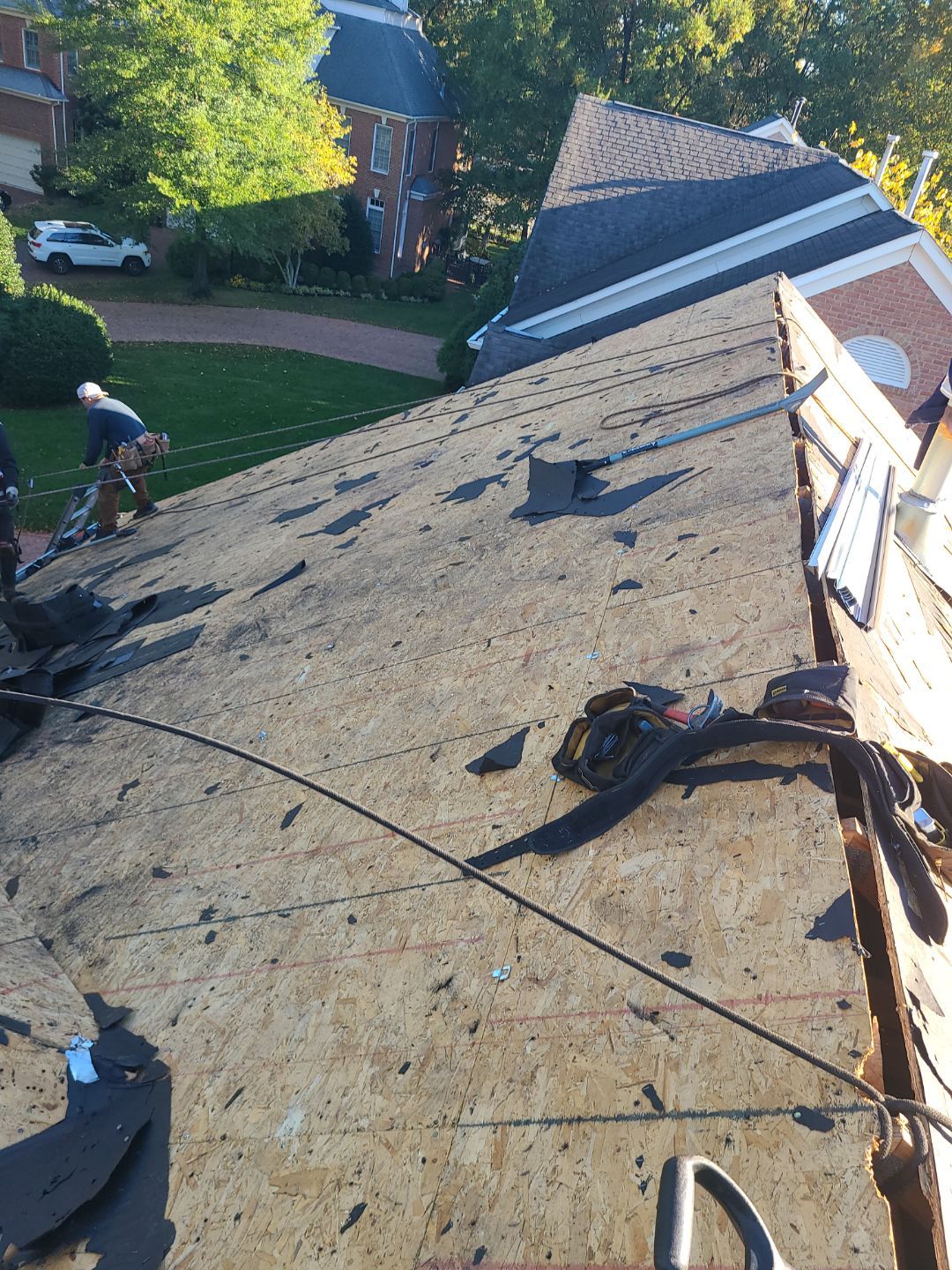 Alexandria: Residential Roof Replacement with CertainTeed Landmark Pro Designer Shingles in Max Def Moire Black by RM Banning, Inc.