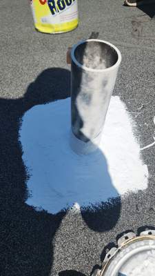 Flat Roof Leak Repair and Chimney Flashing in Cincinnati