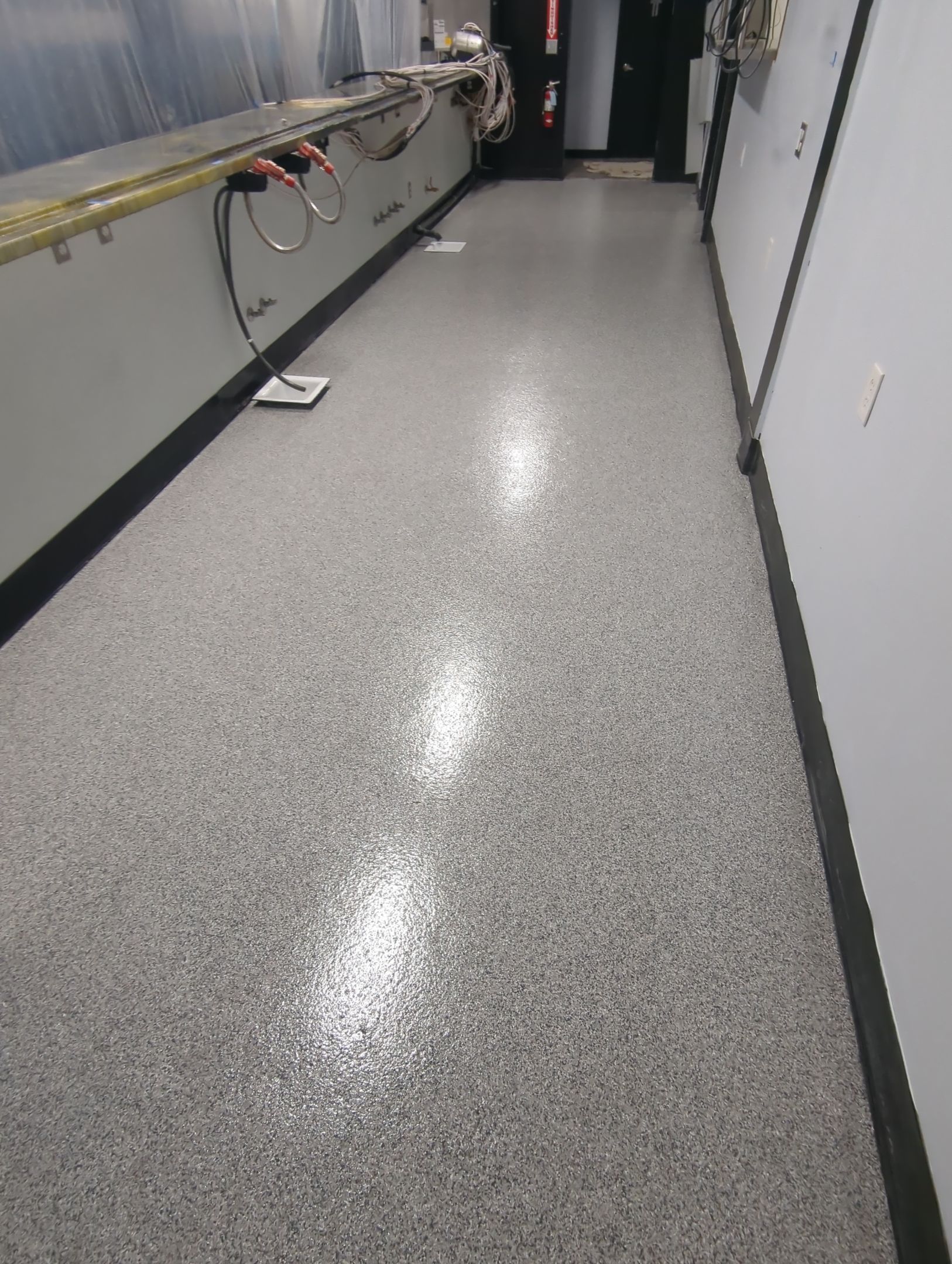 Commercial Kitchen Flooring using Slate Stone 1/8" by Croc Coatings, LLC