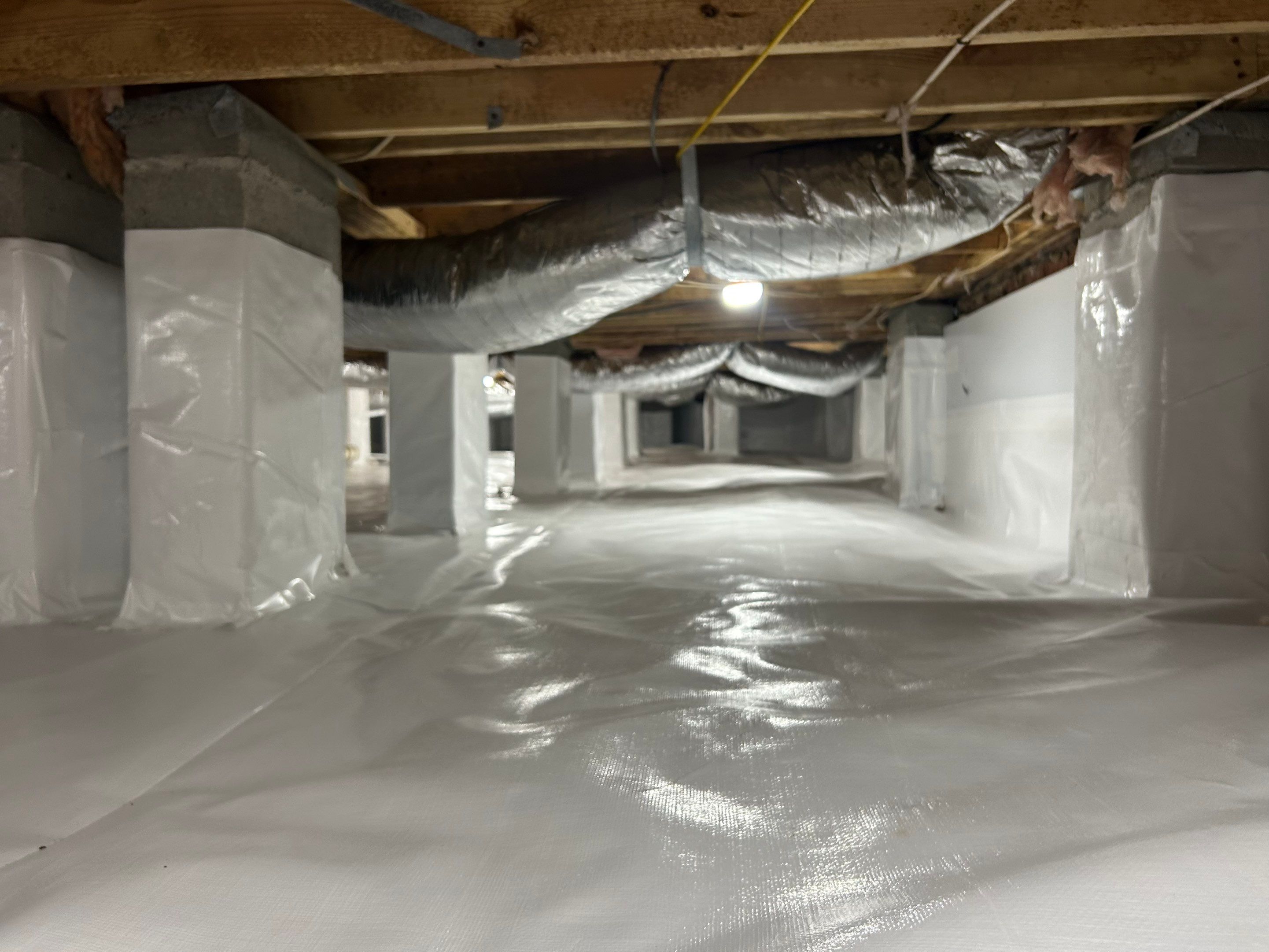 Encapsulation, Attic Insulation, and Attic Fan Project by Impact Crawlspace