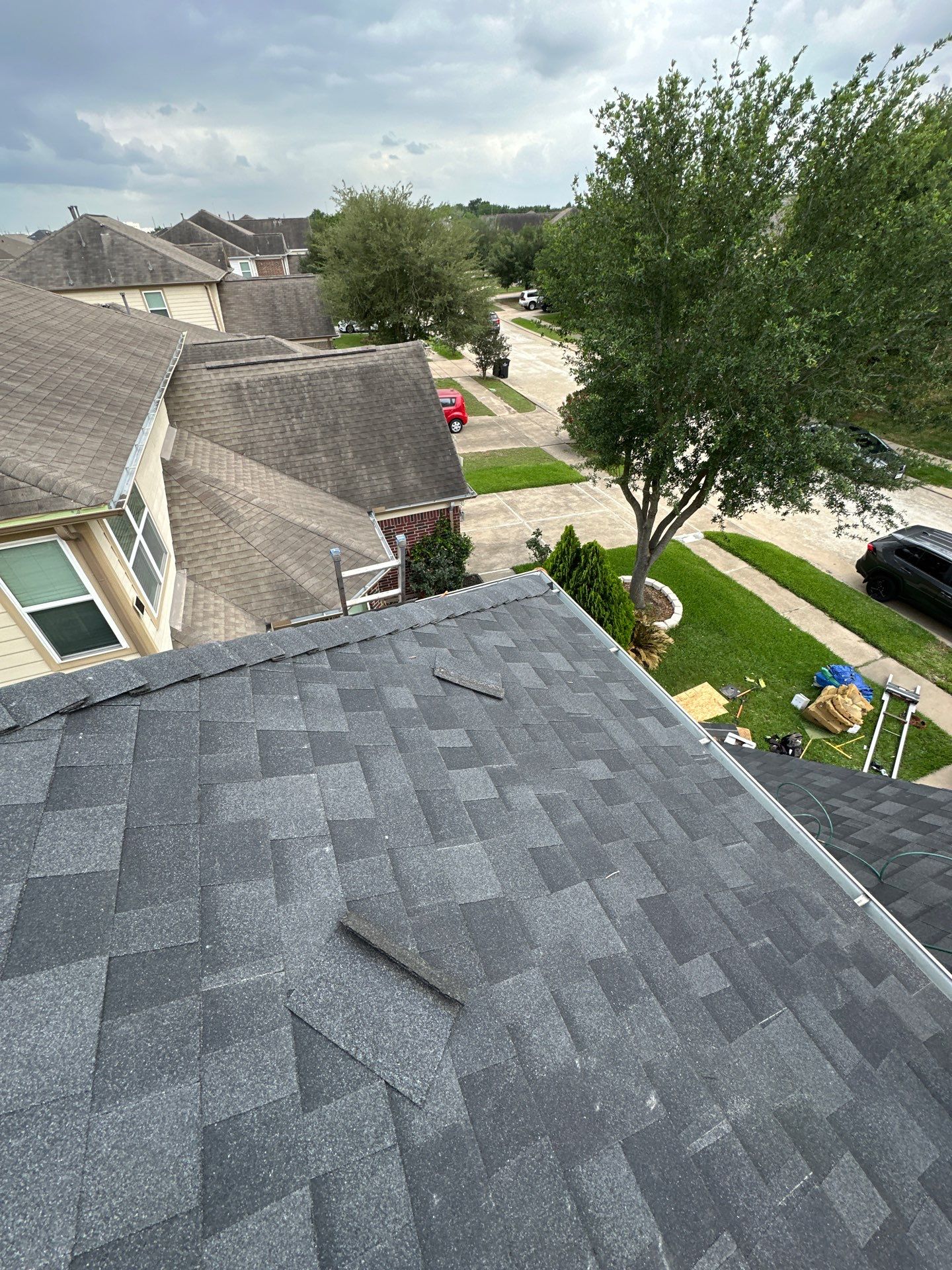 Project in Katy by Motion Roofing