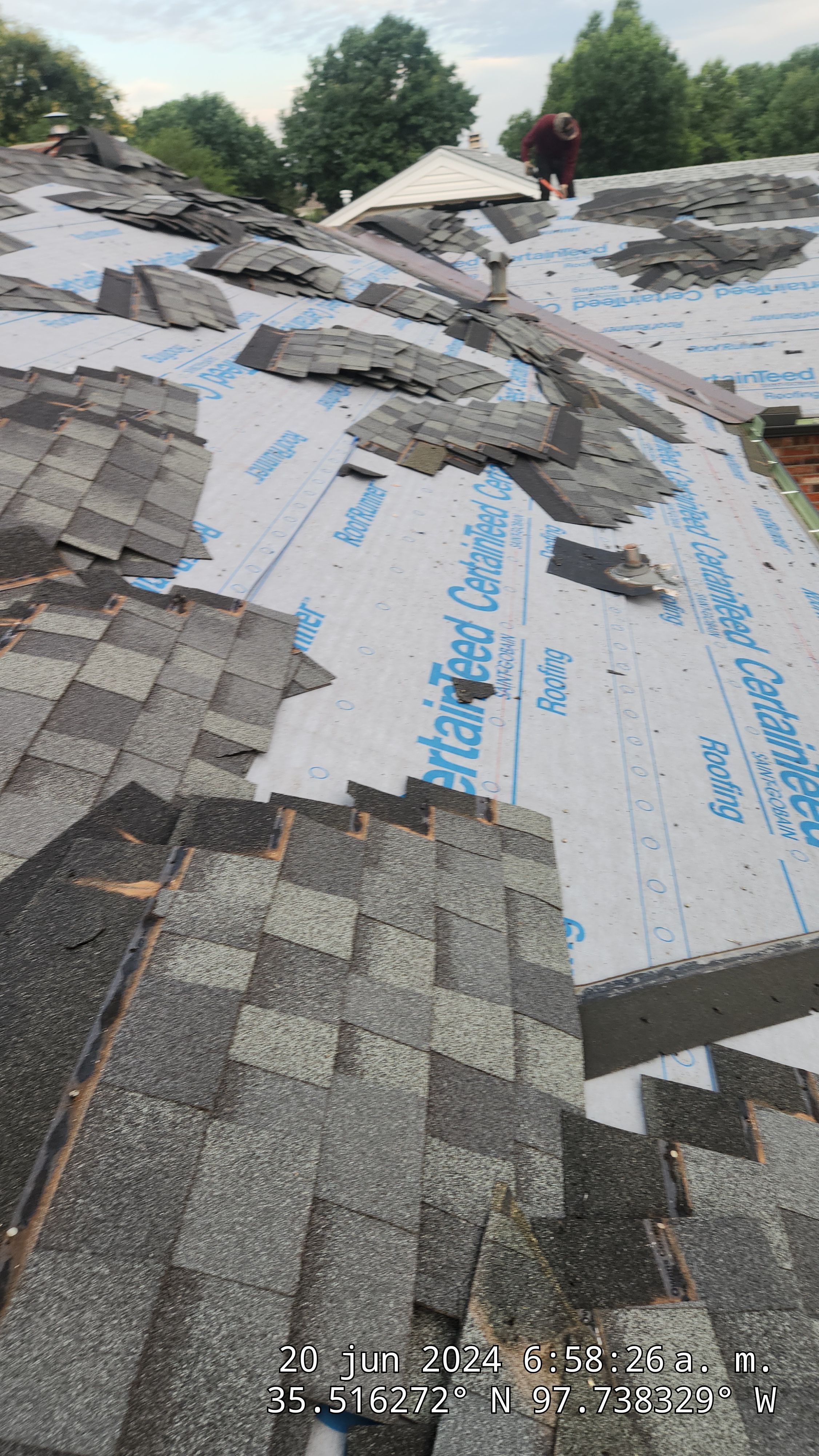 Residential Roofing Installation using Owens Corning by Castillo Roofing