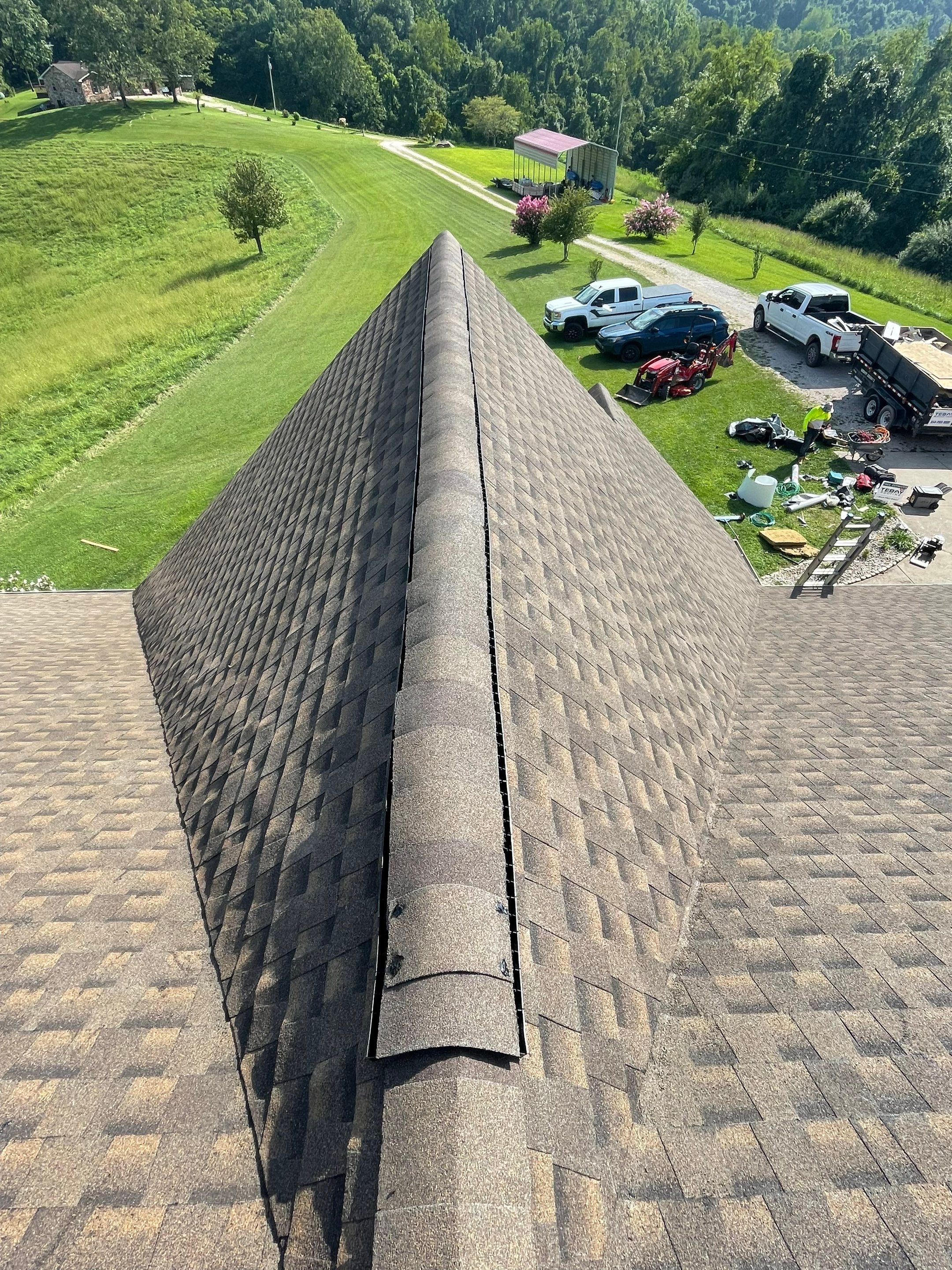 Residential Roofing Installation using GAF Timberline HDZ by Rainstoppers Roofing