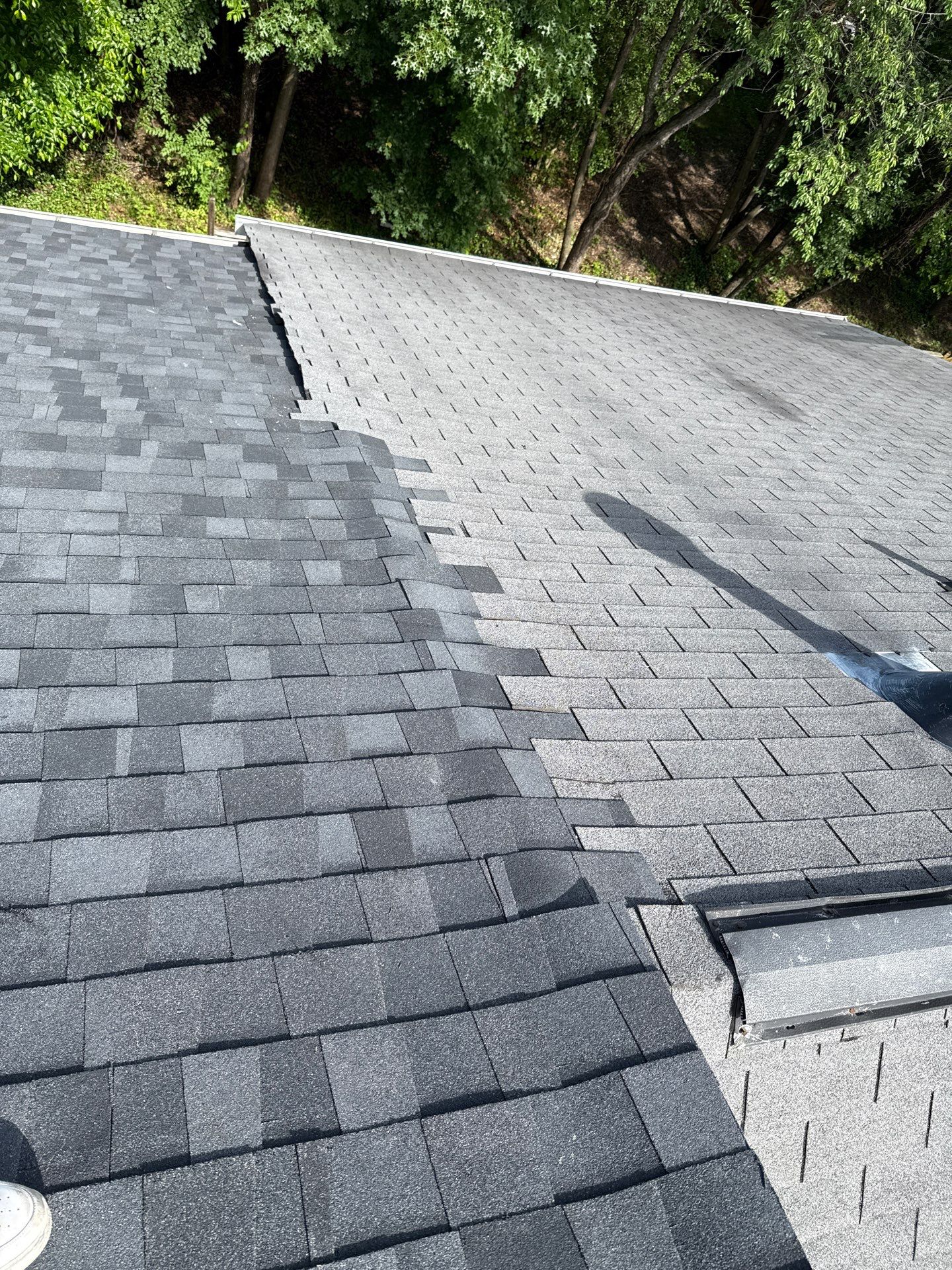 Reston Roof Replacement with CertainTeed Landmark PRO in Max Def Moire Black by RM Banning, Inc.
