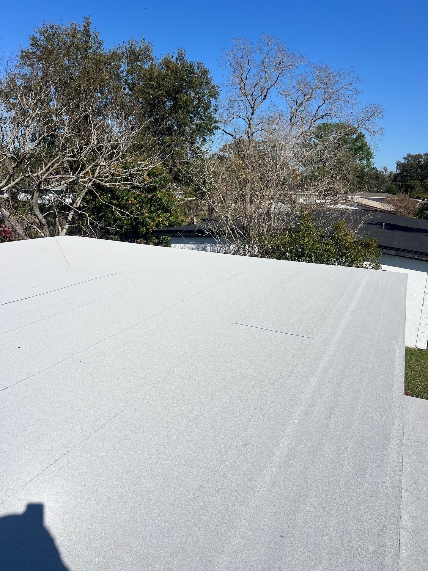 Flat Roof Replacement by Pinnacle Roofing Group