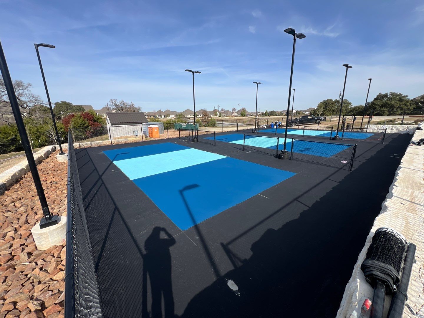 Project in Liberty Hill by Sport Court Austin