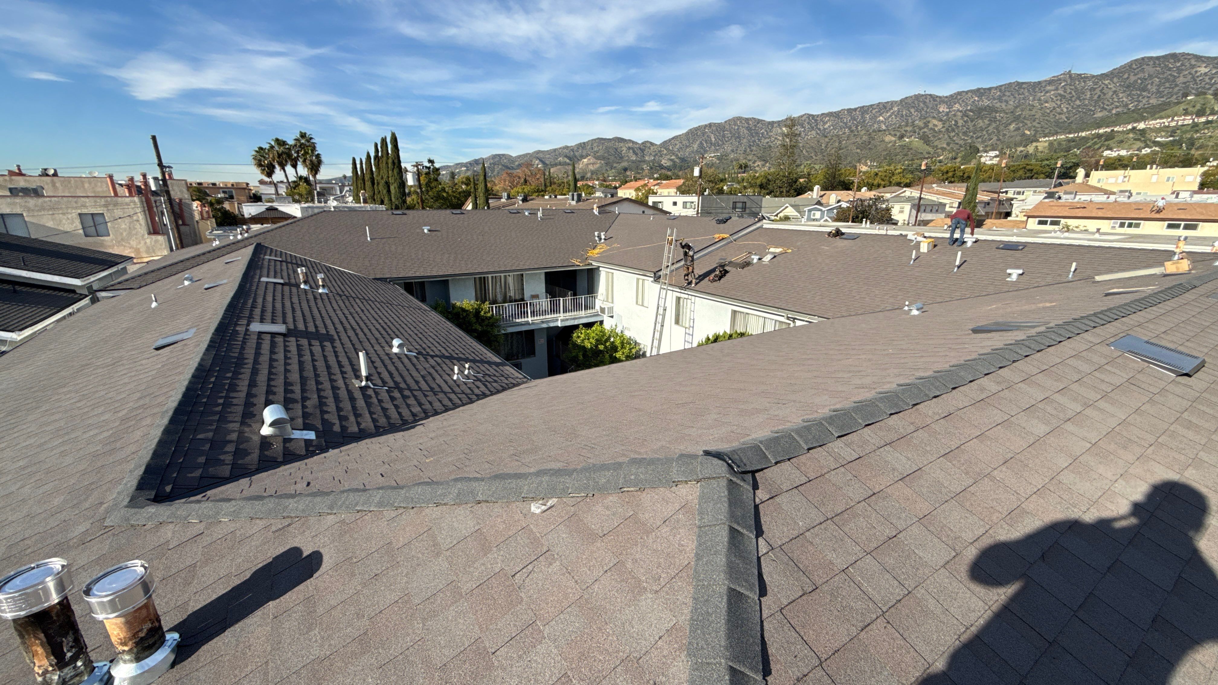 New Roof! Aparmtent Building in Burbank, CA by Hull Brothers Roofing