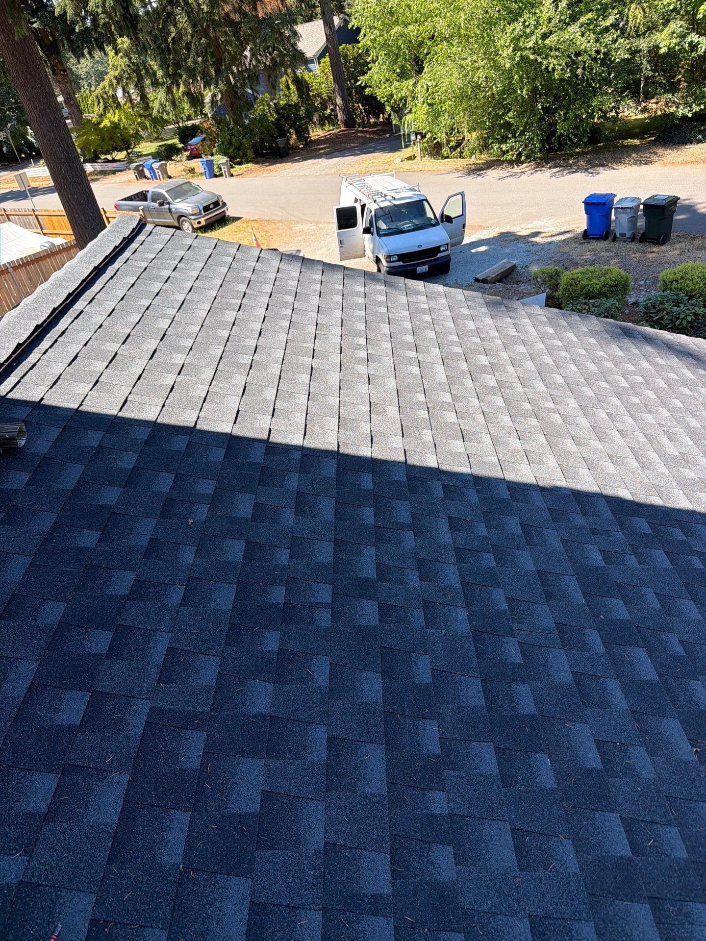 Residential Roofing Installation using GAF HDZ Shingles by Roofing Formula LLC