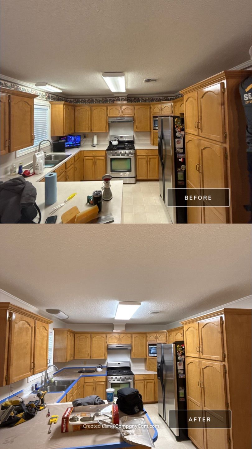 Whole House Repaint by Seamless Drywall & Painting, LLC.