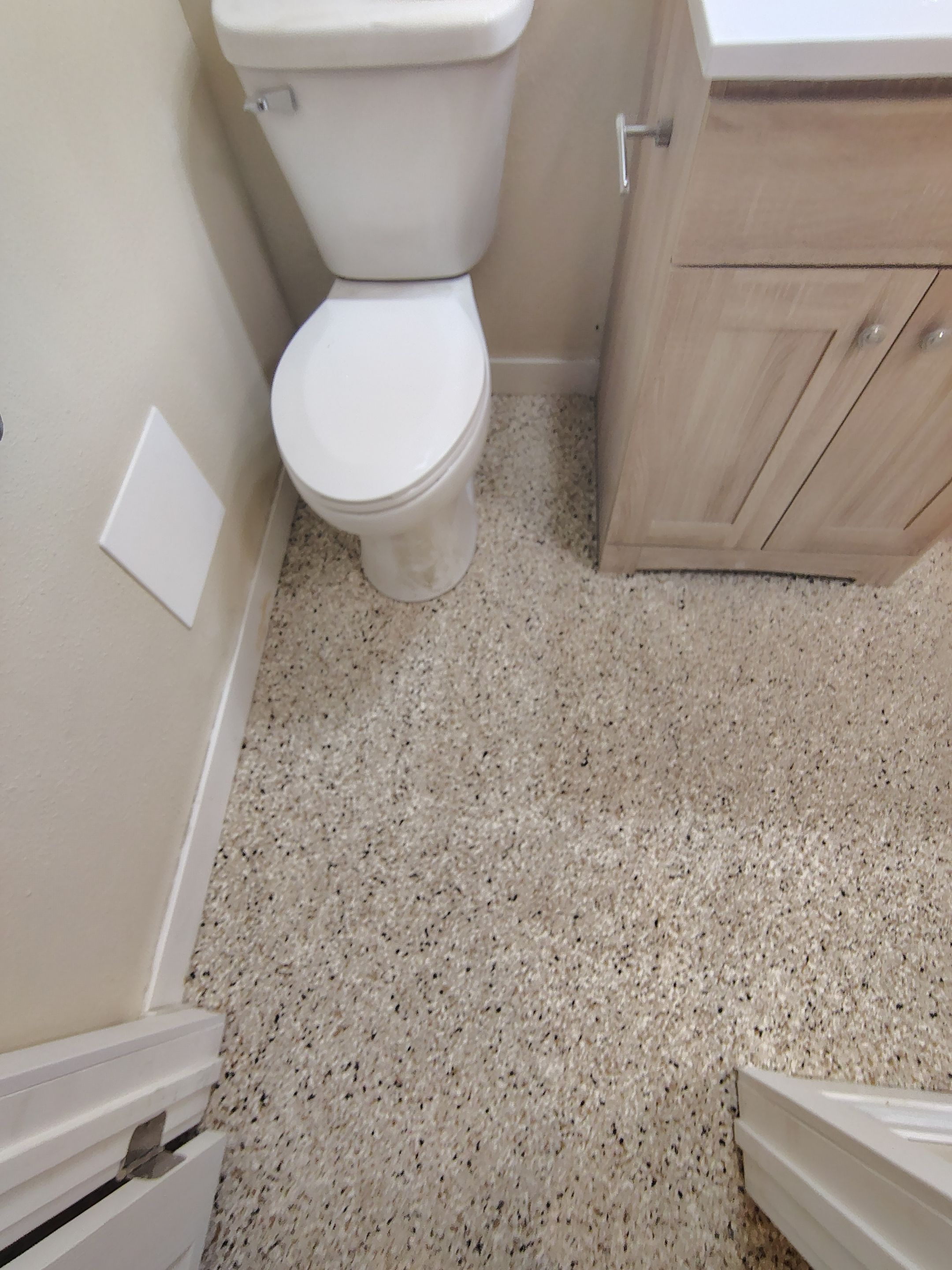 Comprehensive Basement Concrete Floor Coating and Crack Repair in Sioux Falls by Select Painting, Coatings & Garage Cabinets
