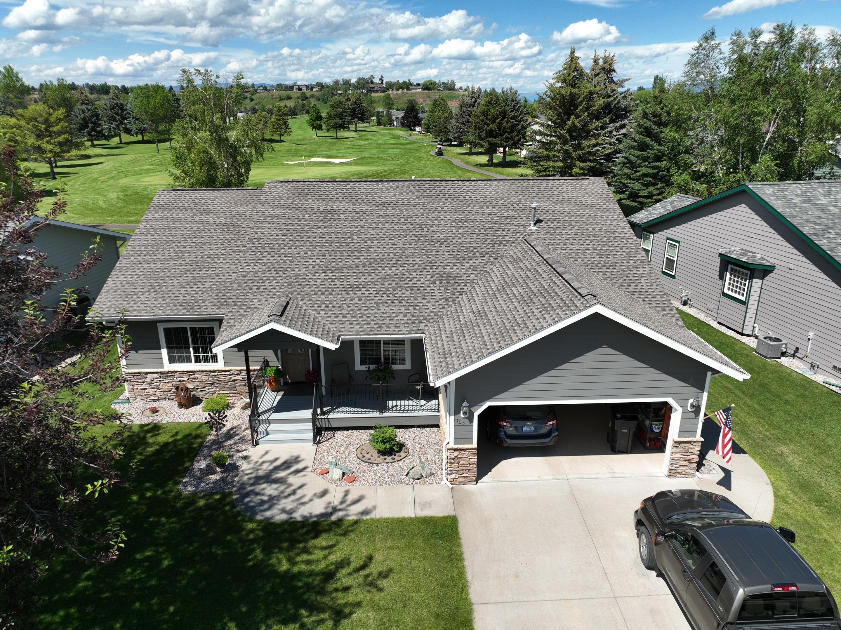 GAF Timberline HDZ - Mission Brown by Montana Roofing Solutions