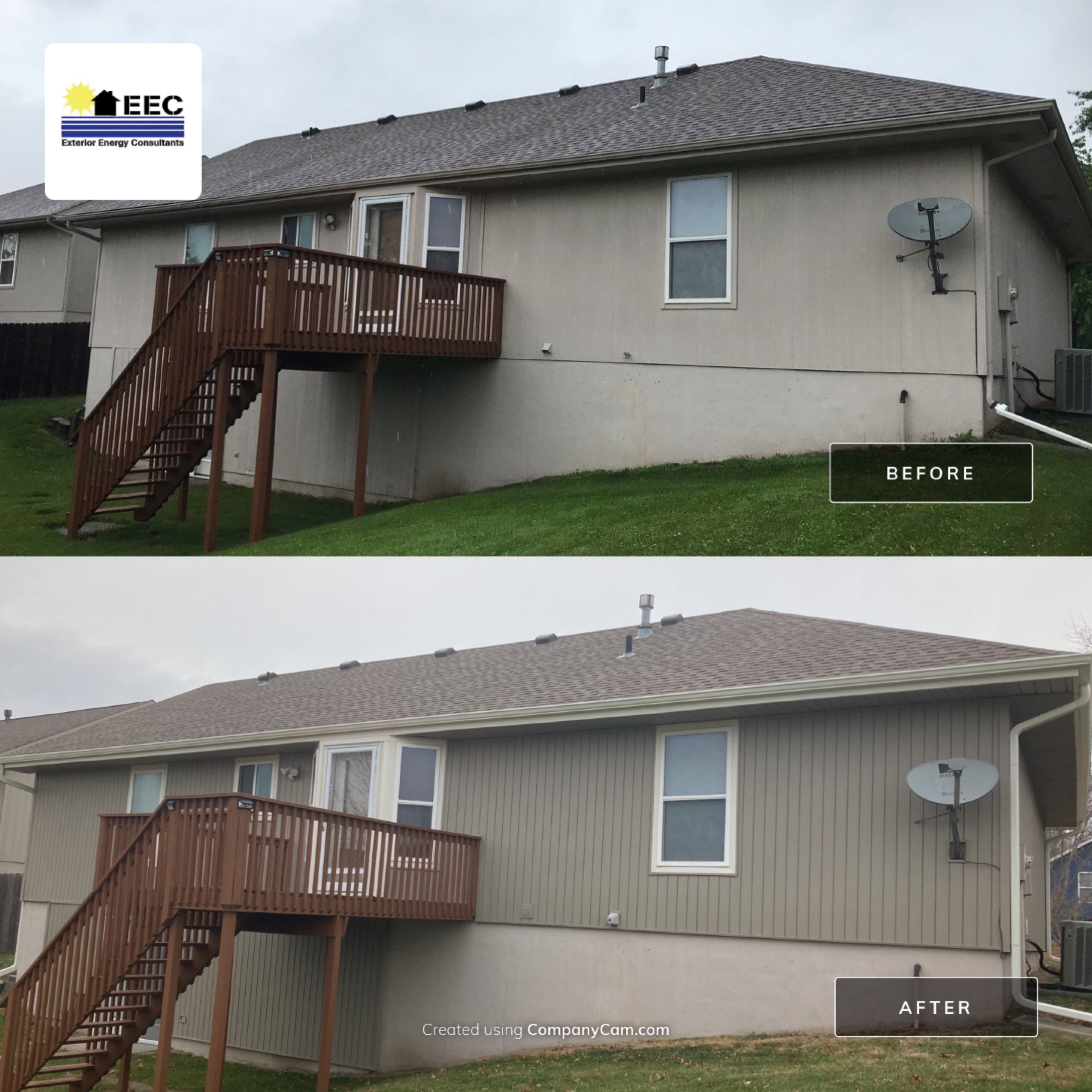 From wood siding to vinyl siding by EEC  Windows, Siding & Roofing 