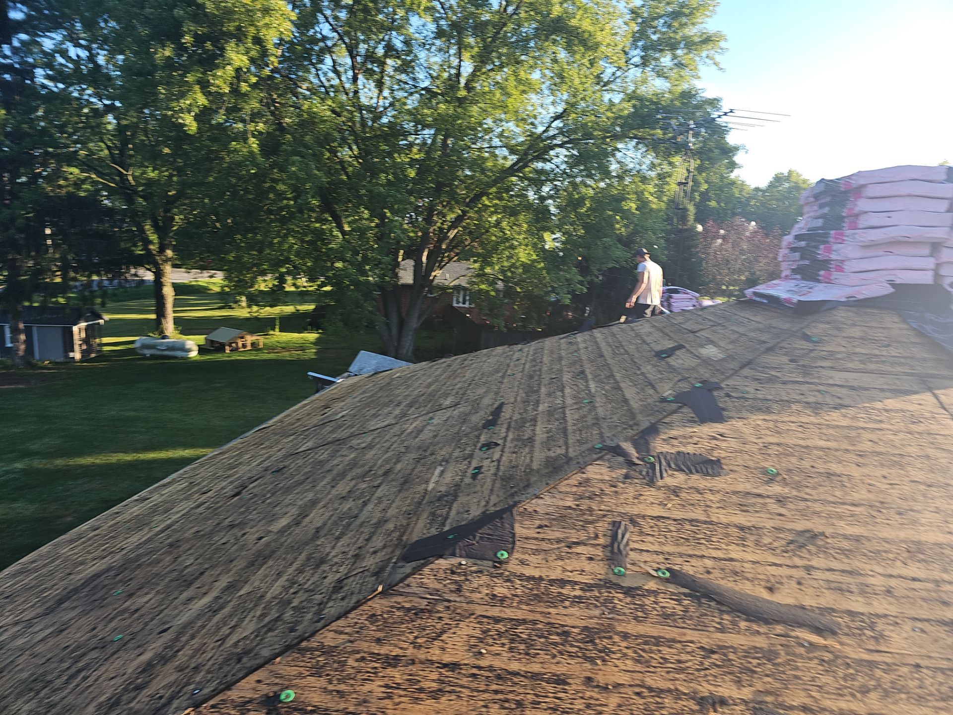 Wooster Ohio Roof and Decking Installation by Pine Ridge Roofing LLC