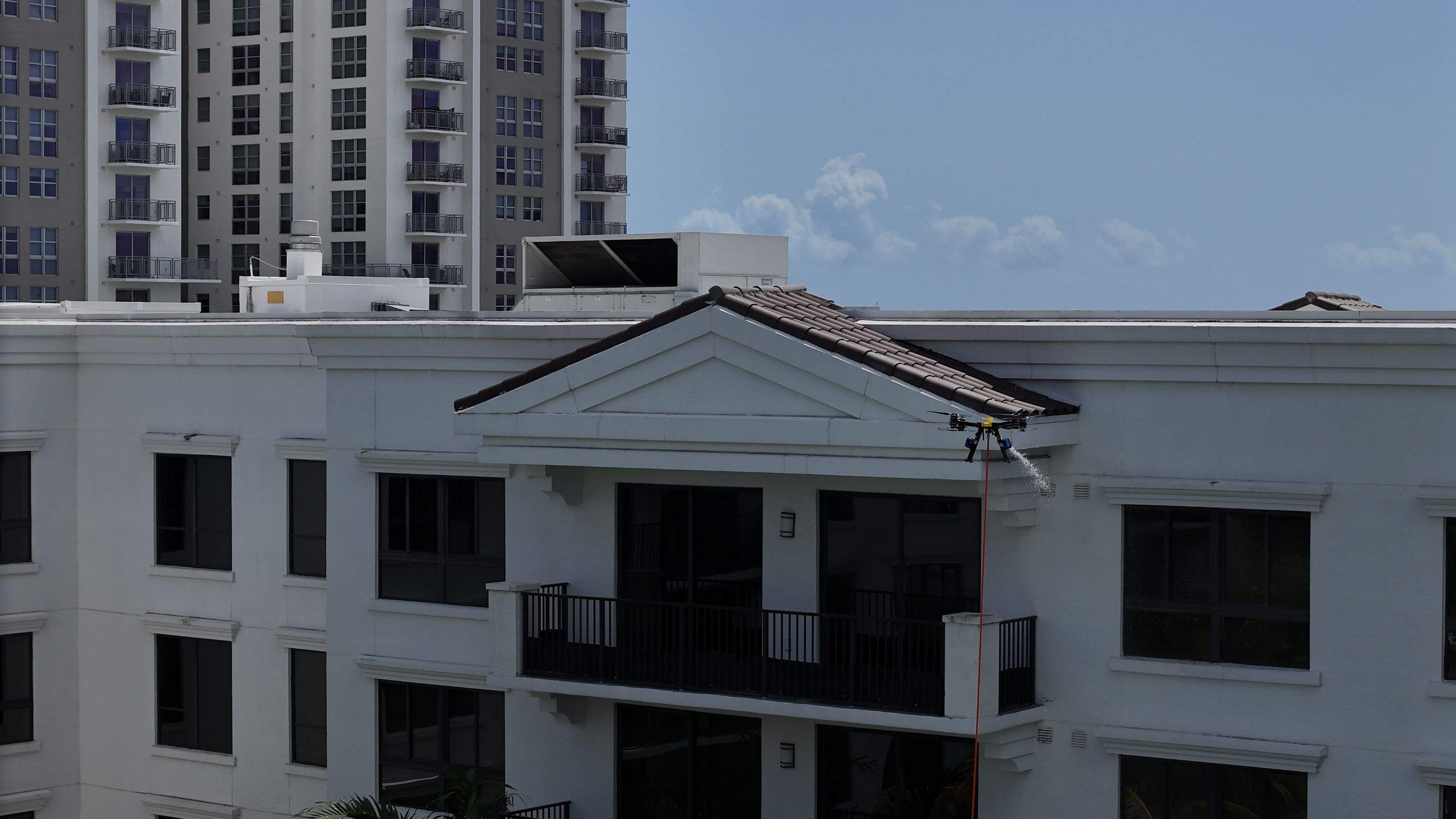 Project in Miami by Drone Clean