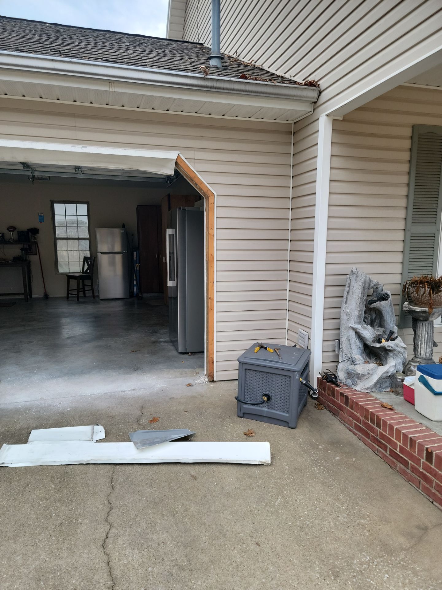 Garage Fire in Florence by Better Than Before Restoration 