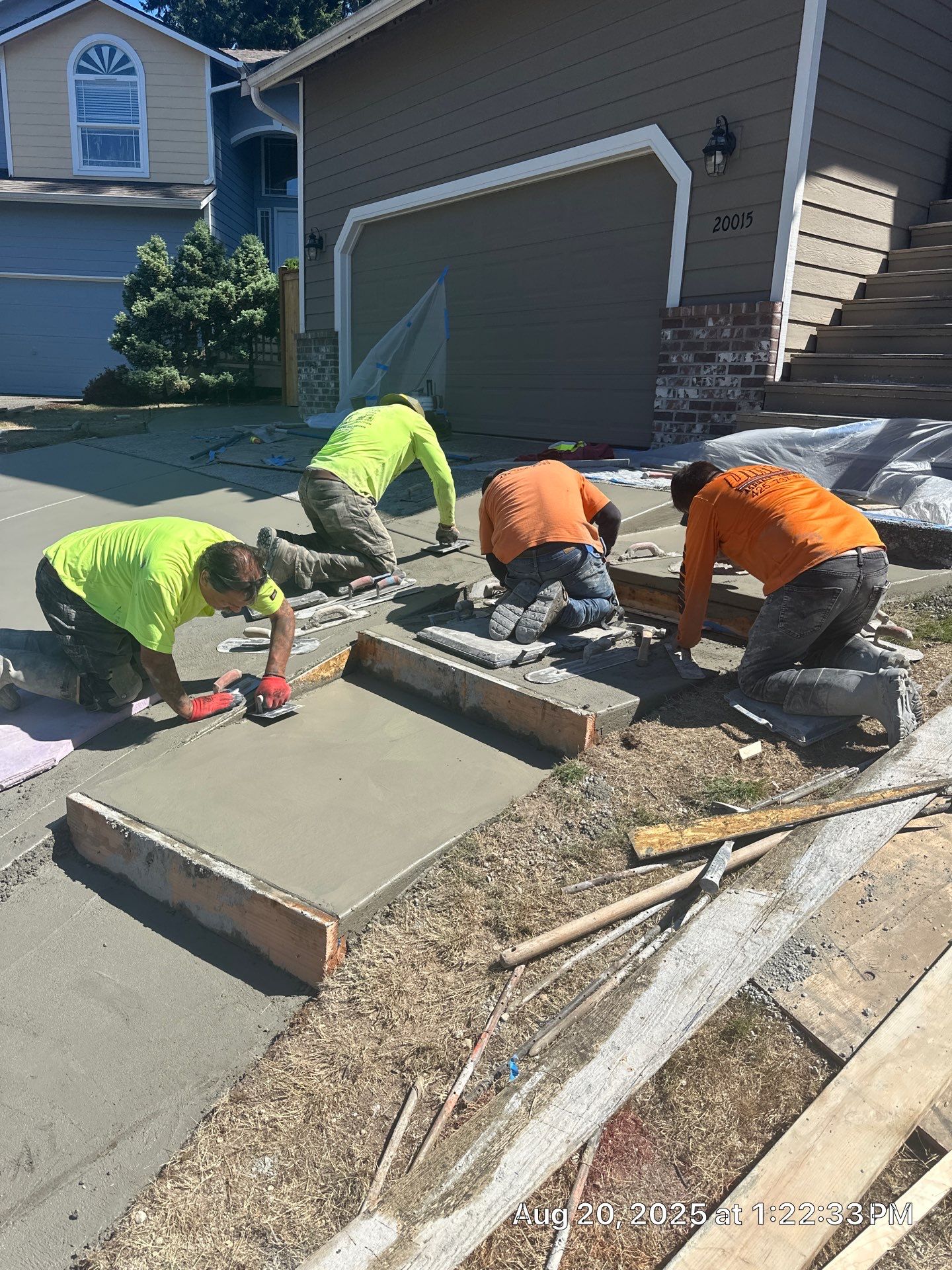 Concrete Driveway and Steps Renovation | Bothell  by Jireh Asphalt & Concrete Inc 