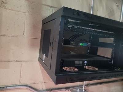 Structured cabling installation by CimaSolutions
