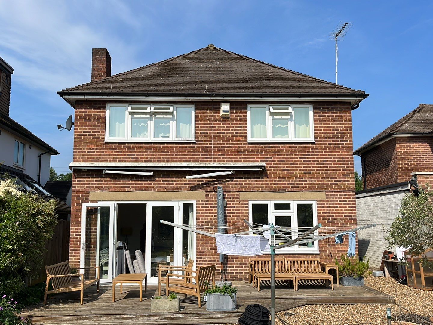 Roof Clean - Biocide Treatment using Mosmatic FSC and Biocide by Ges Exterior Cleaning ltd