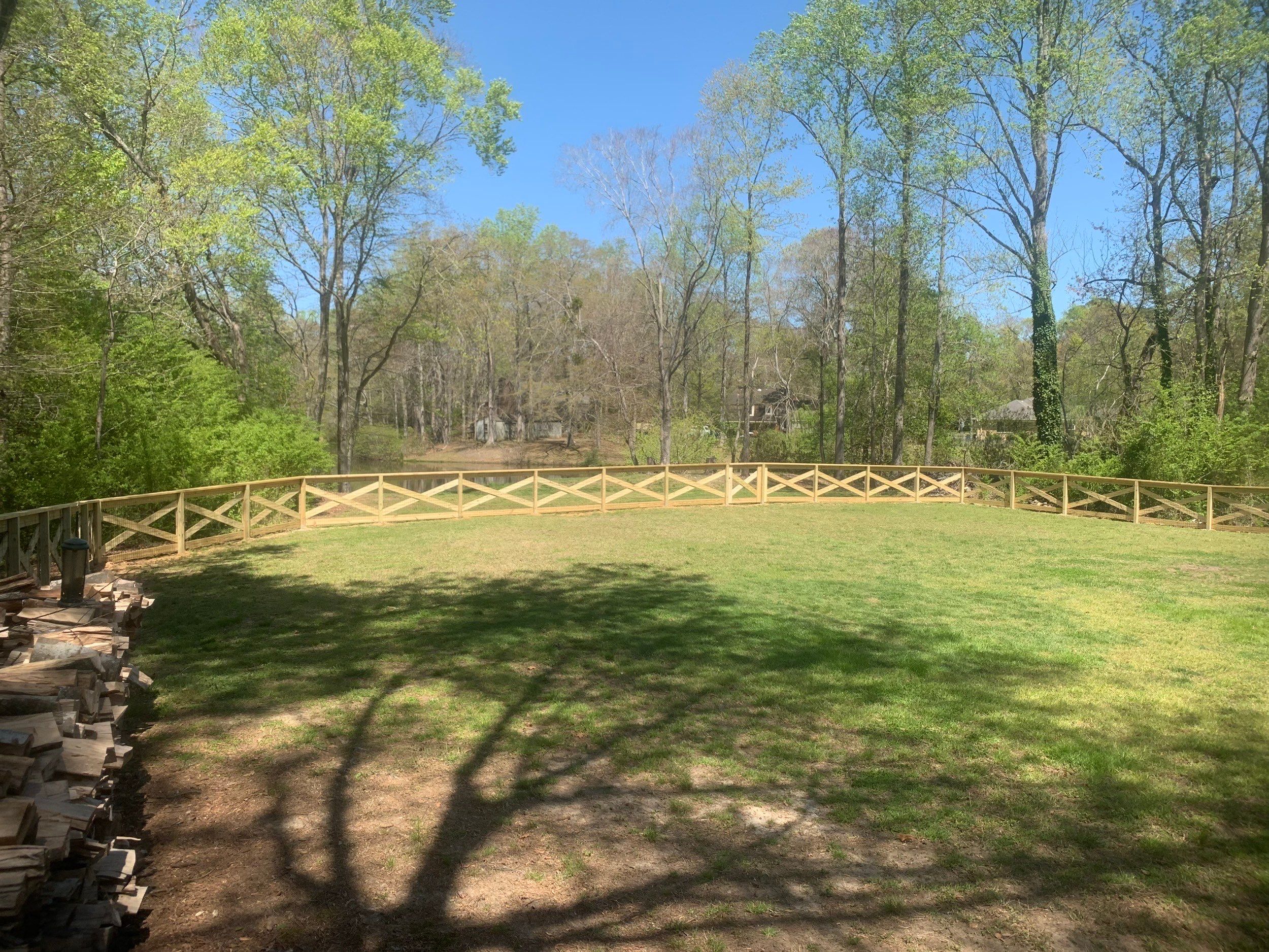 Custom Boundaries for Perfect Backyards by Tidewater Trim & Deck