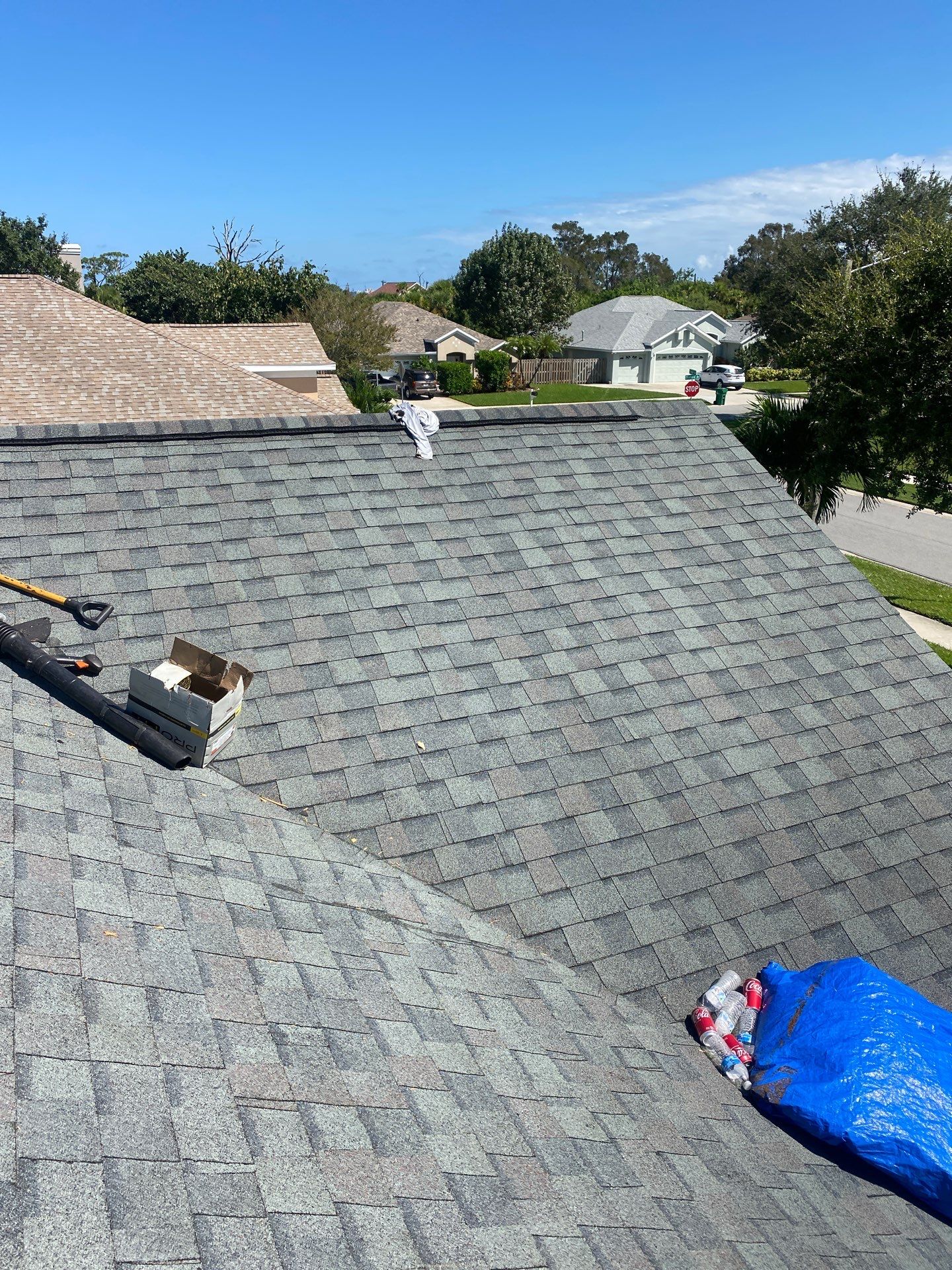 Full Roof Replacement and Decking Repair in Merritt Island by Wiedmann Construction & Roofing