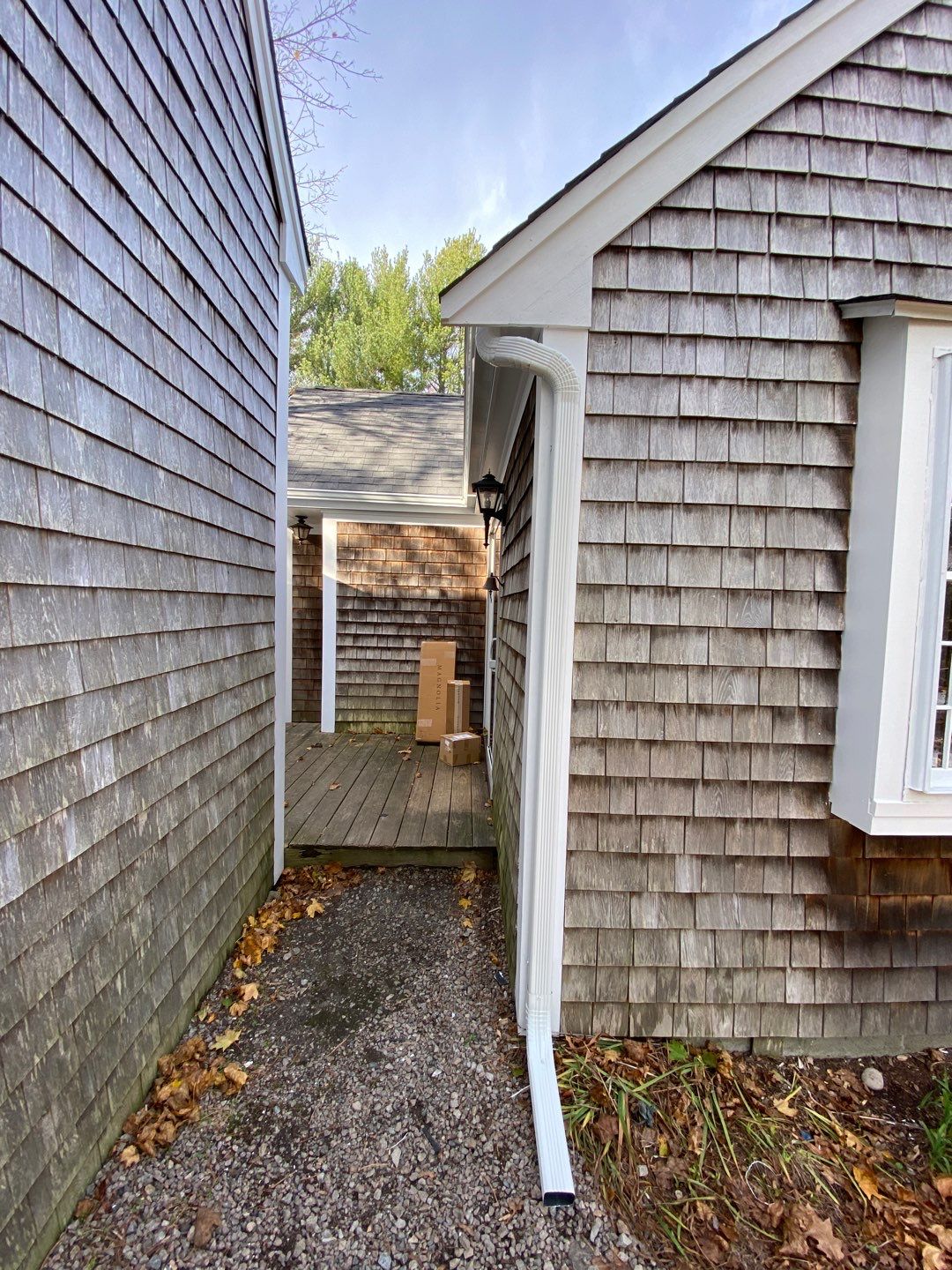 Marshfield, MA Gutter Installation using 5" K-Style Aluminum Gutter protected by Duo Pro by Gutter Pro Enterprises