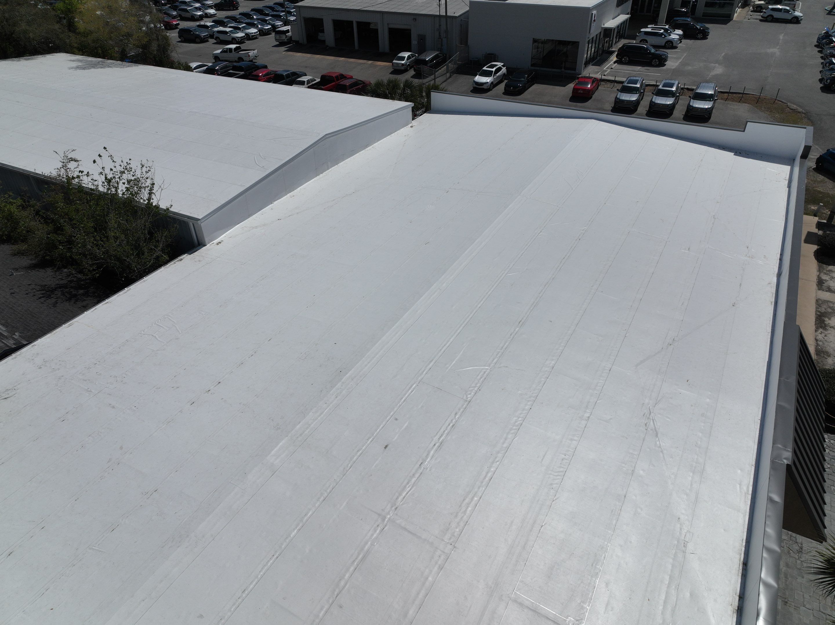 Commercial Retro-Fit Roof system by Professional Roofing Company