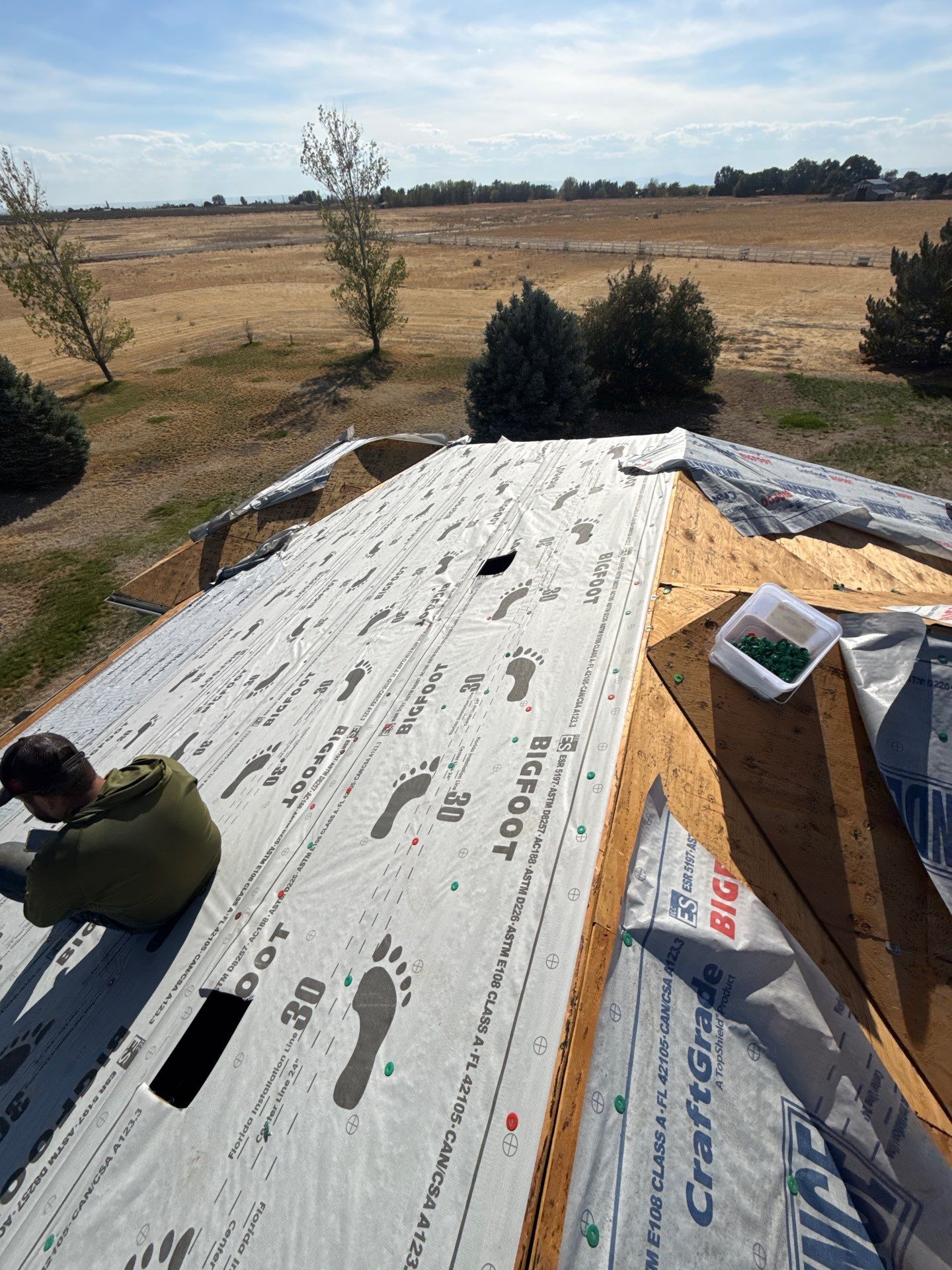 Full Residential Roof Replacement with Architectural Shingles in Mountain Home by Olive Roofing