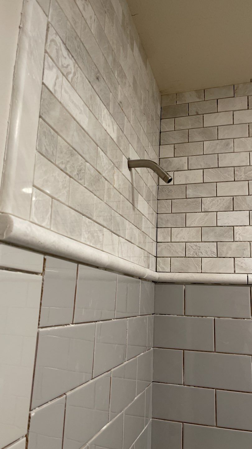 Full Bathroom Remodel by First United Roofing & Construction