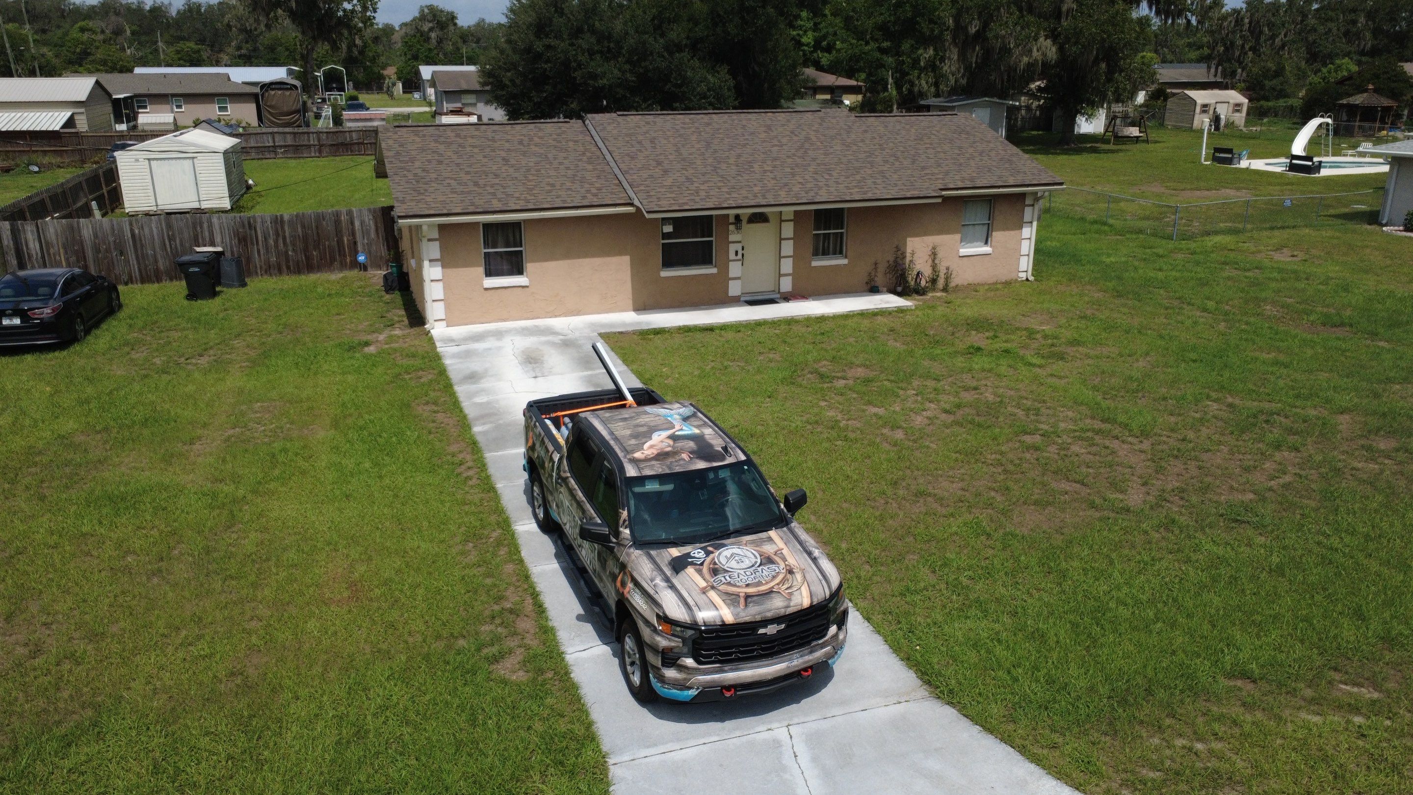 Roof Replacement in Mulberry, FL by Steadfast Roofing 