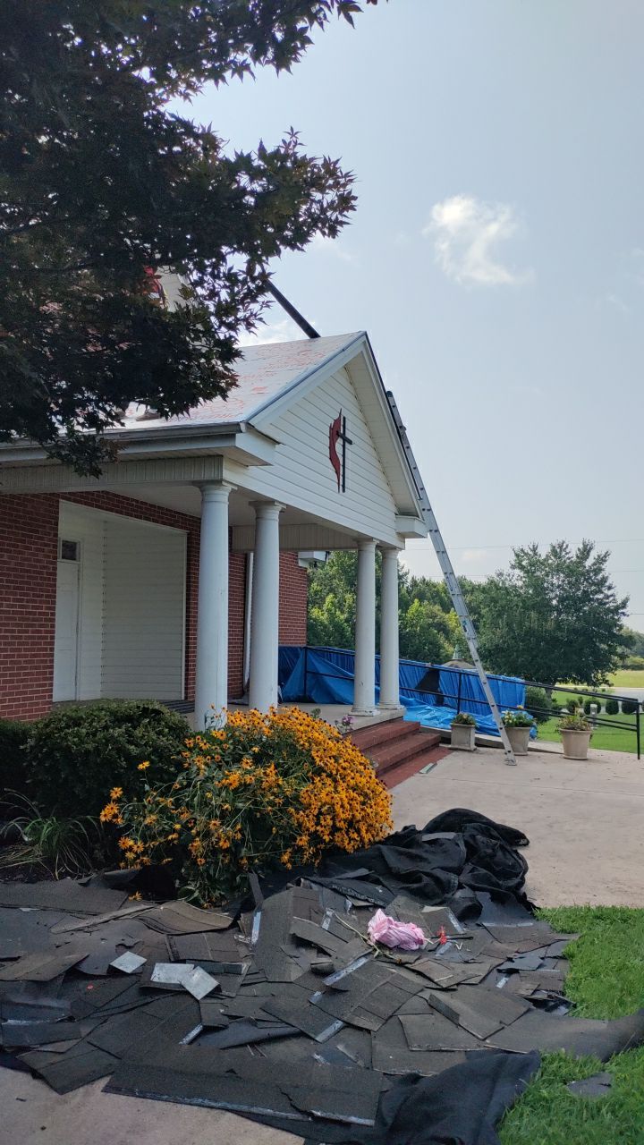 Bethelview Baptist by Inspector Roofing and Restoration