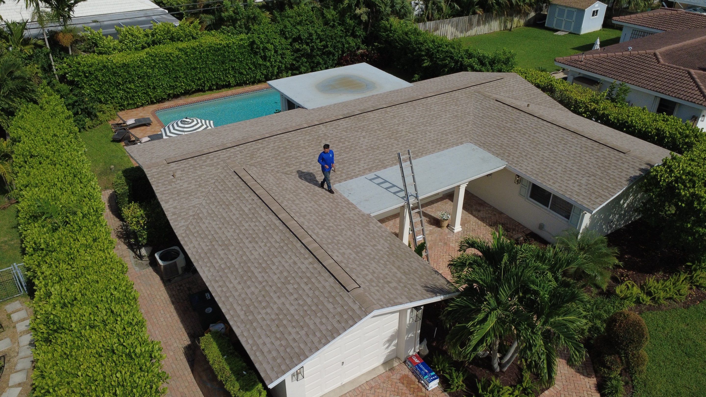Residential Roofing Installation using GAF by BLUES BROTHERS ROOFING
