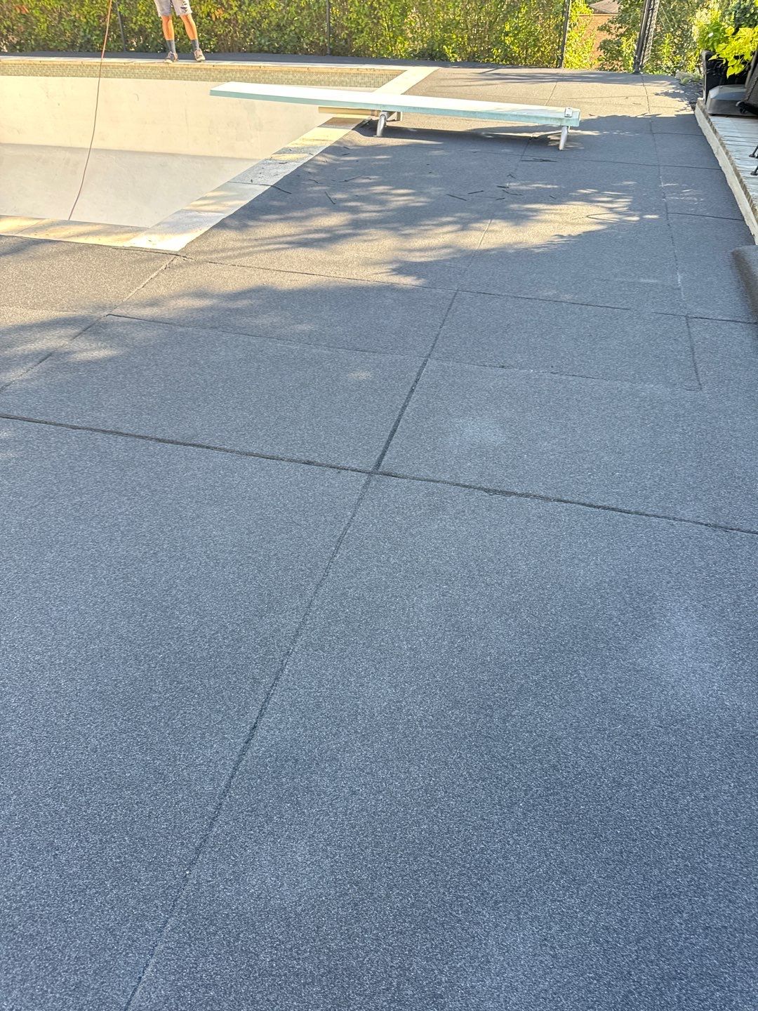 Pool Deck Project in Pittsburgh by Floors in a Day, Inc