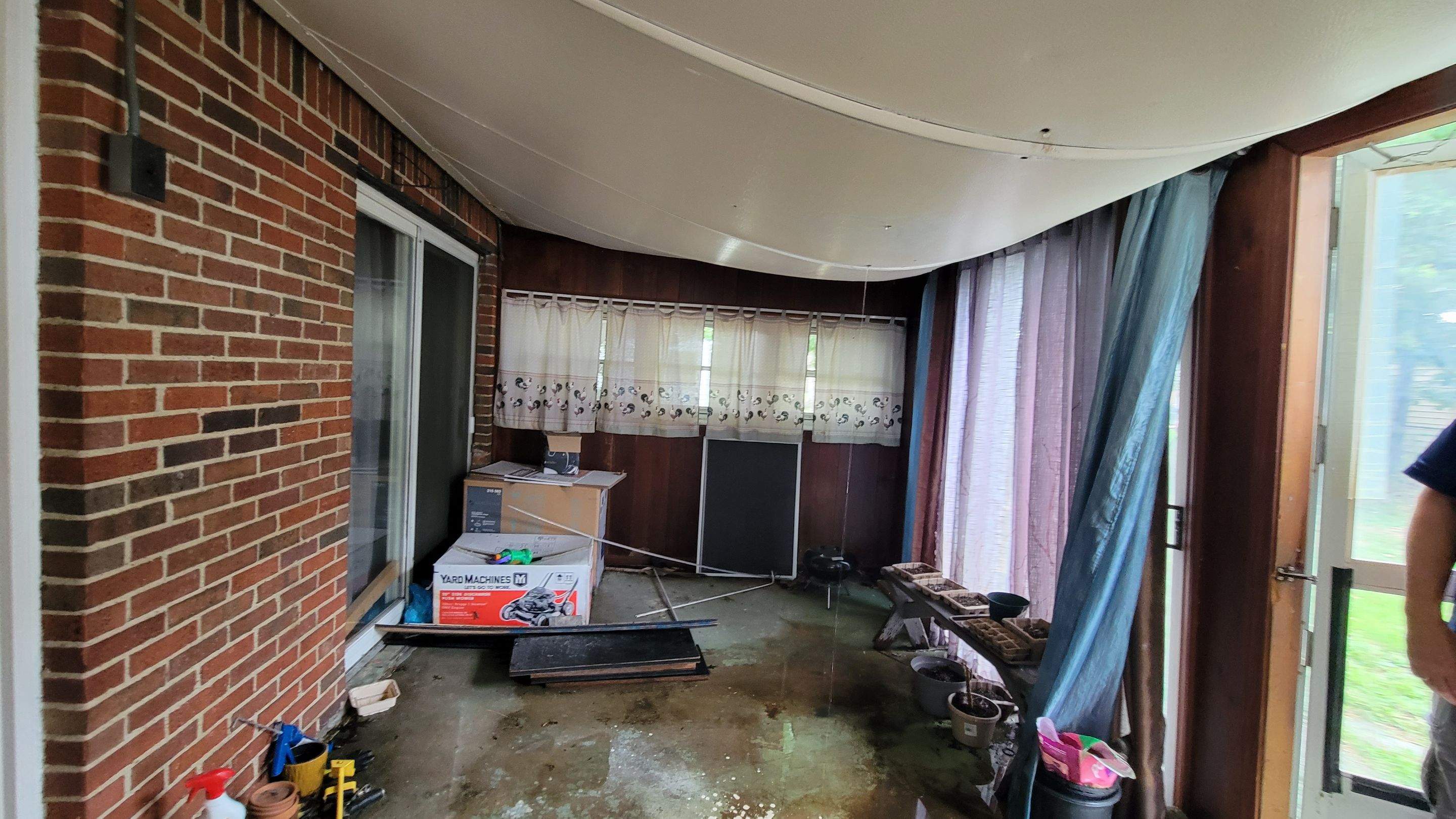 Tree Destroyed Patio Room by Absolute Roofing and Construction