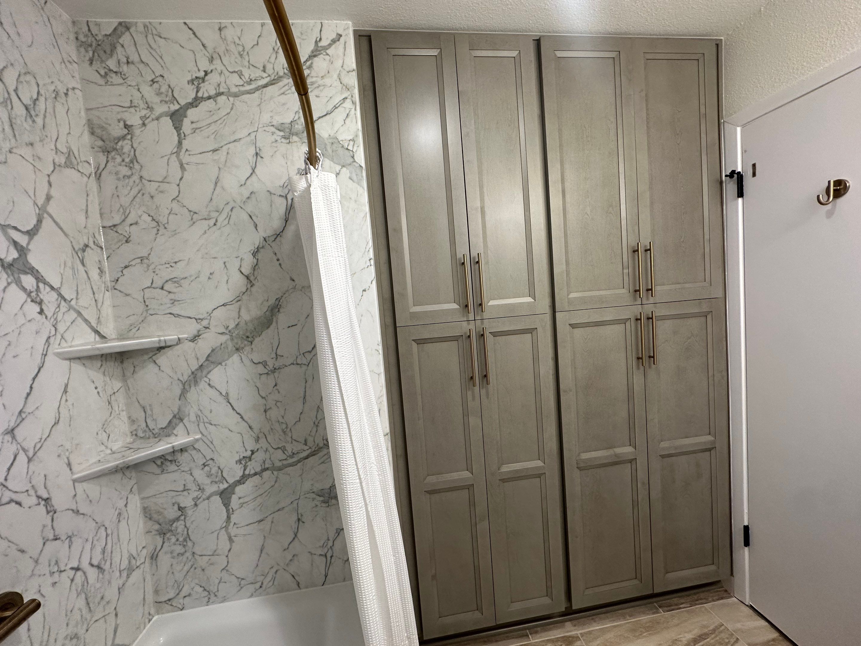 San Antonio Small Guest Bath Remodel  by Legacy Bath and Kitchen 