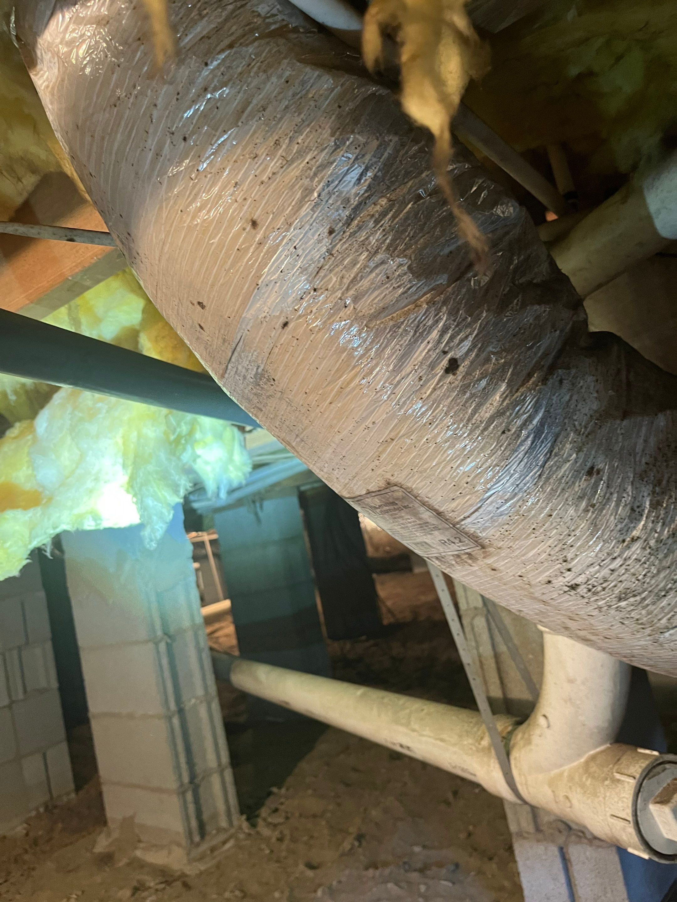Dehumidifier and Moisture Barrier install with Structural repairs. by Impact Crawlspace