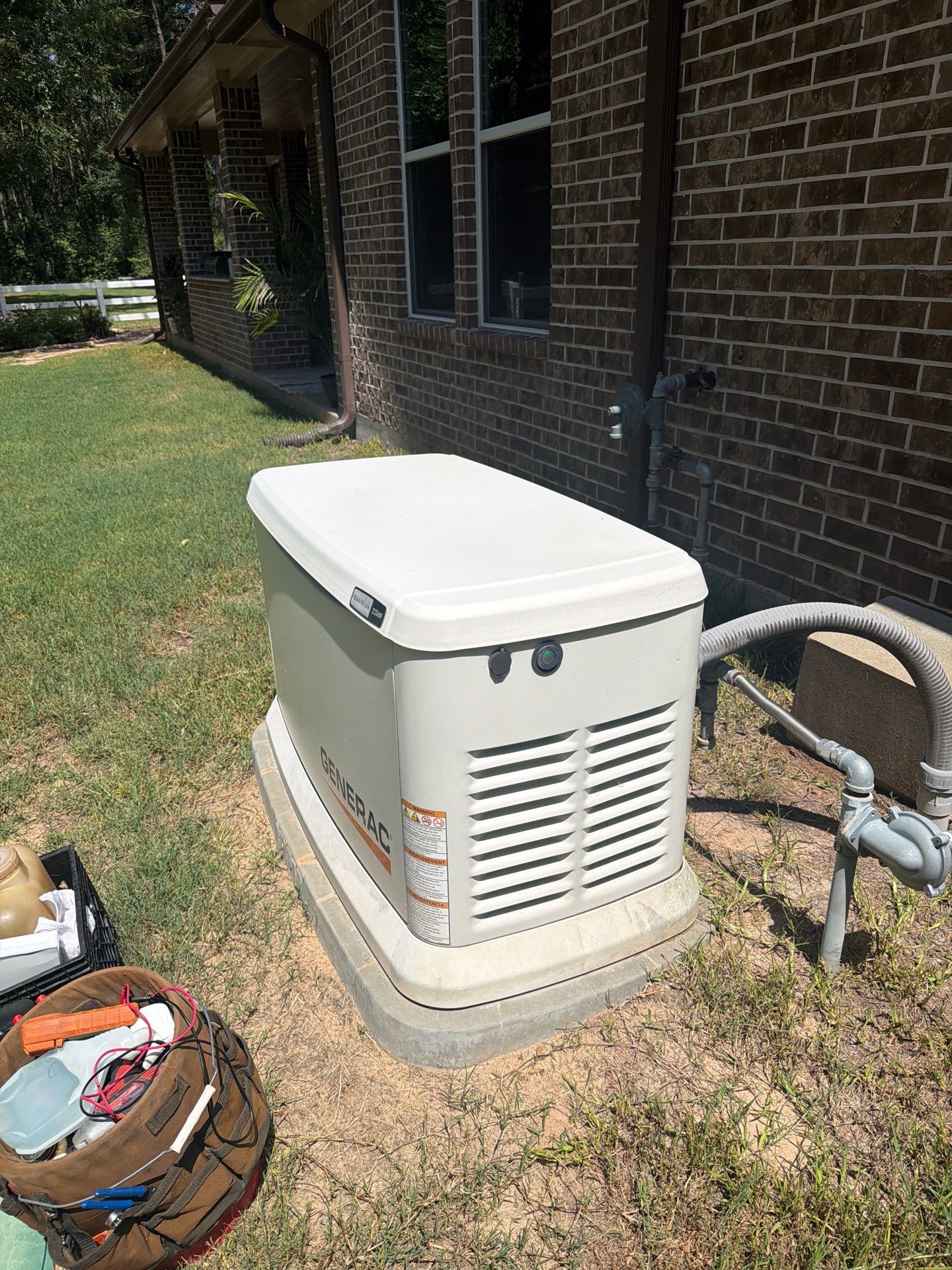 Residential Generac Standby Generator Repair in Montgomery, Texas by GenTex Elite Services
