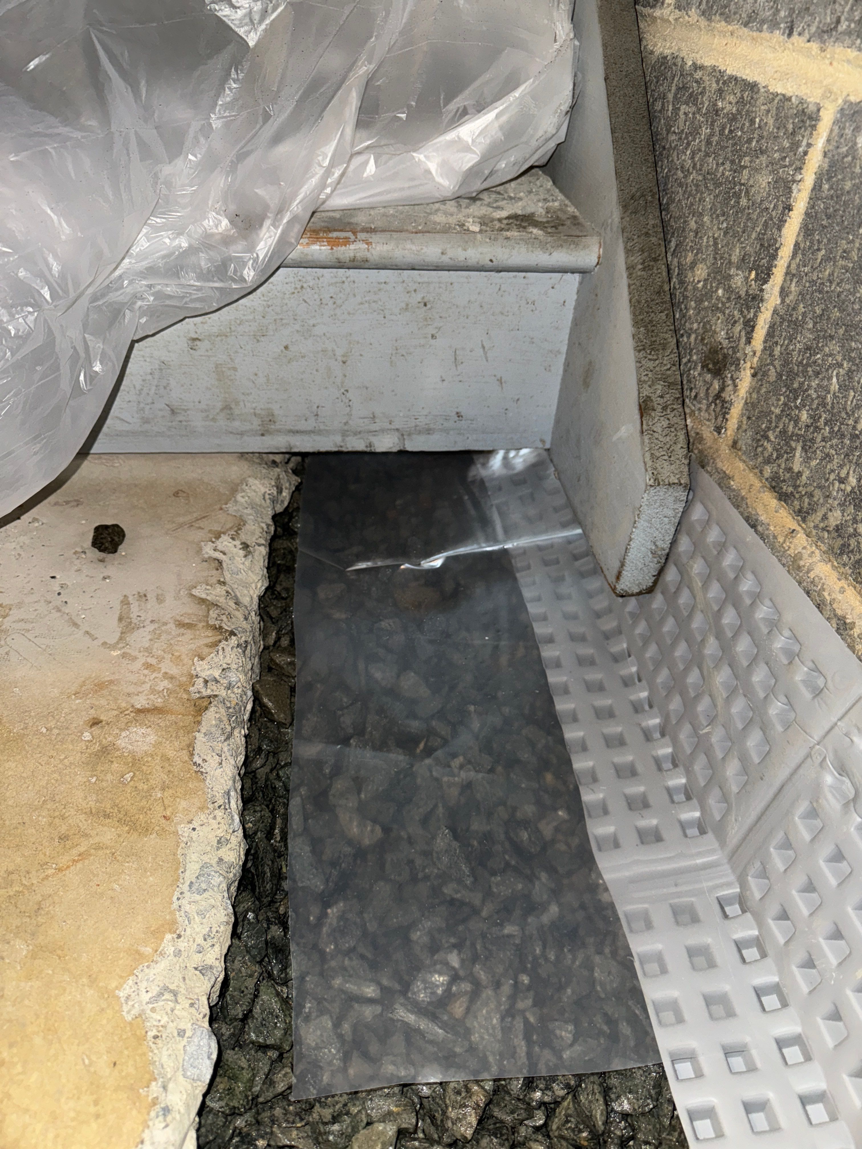 Interior French Drain in Bernardsville NJ by Pure Service Pro, LLC 