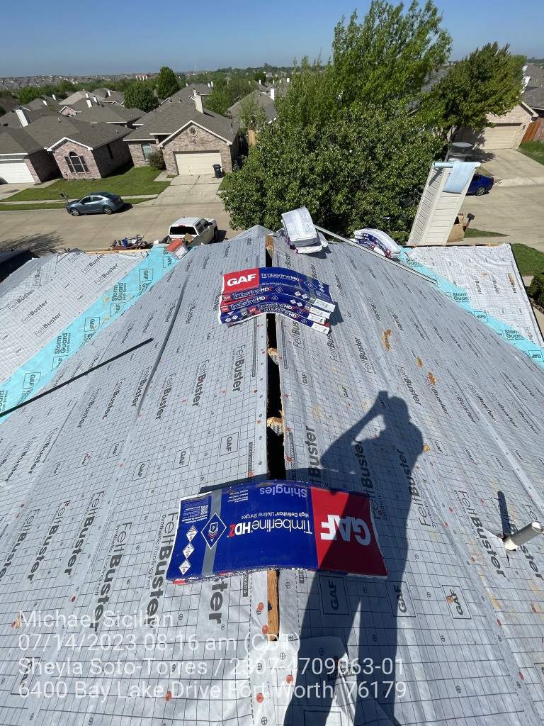 Project in Fort Worth by Zeus Exteriors