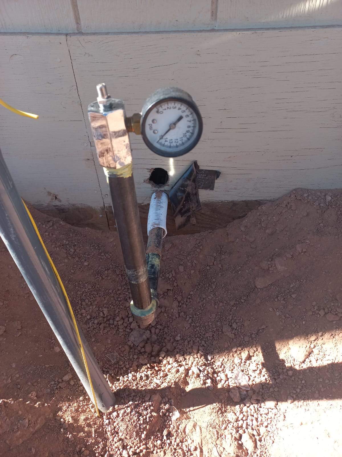 Project in Eloy by Mobile Home Installations