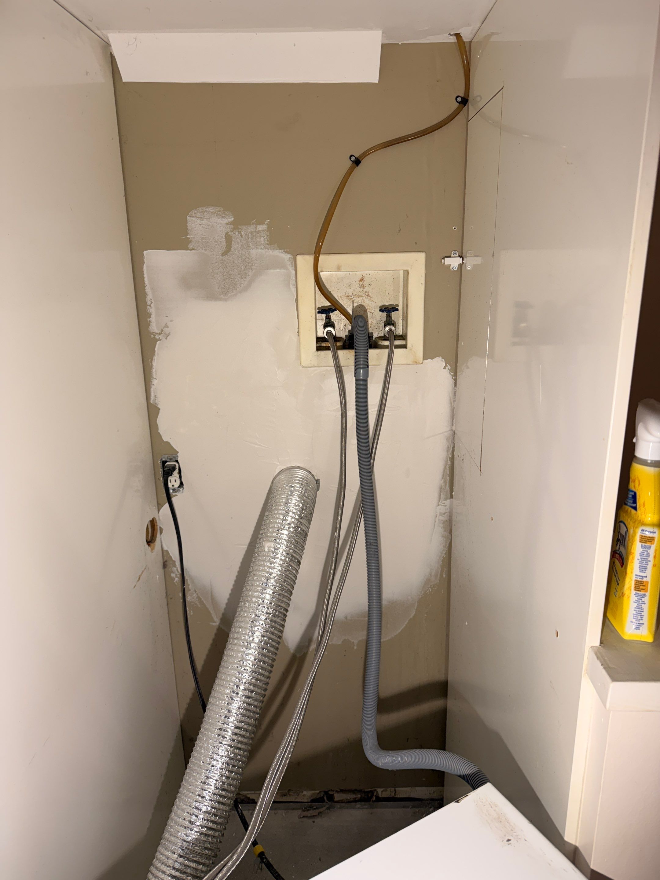 Wall Repair & Patching After Plumbing Leak Access by YVR Construction Group