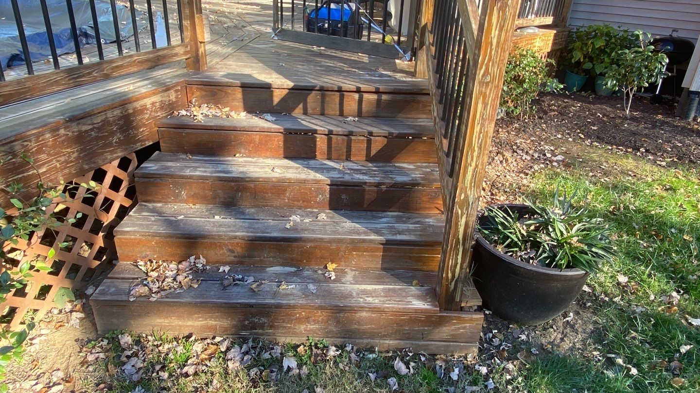 Weathered Deck using Wood Sealant by DuraSeal