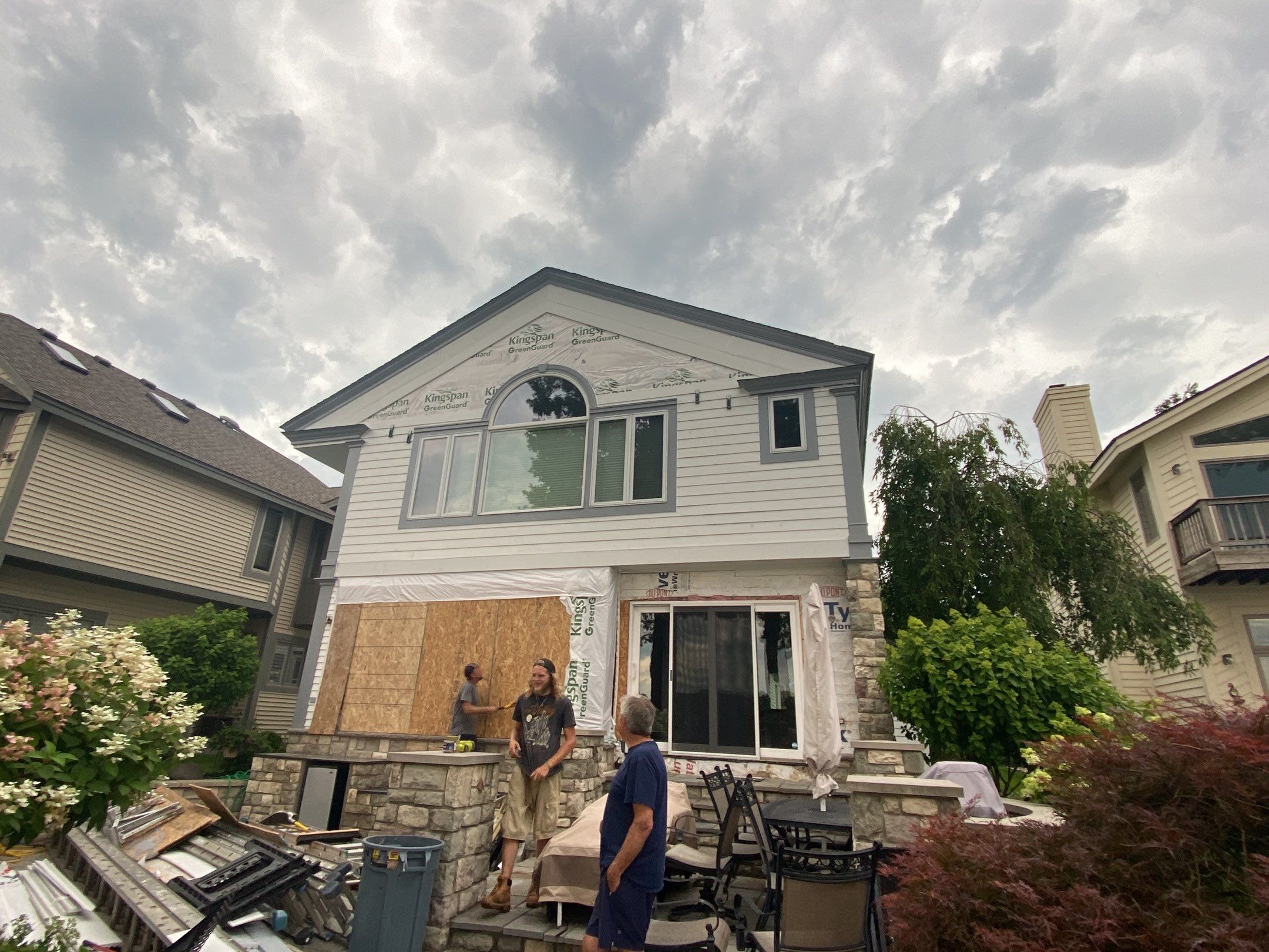 Siding Replacement using James Hardie Siding by 180 Contractors