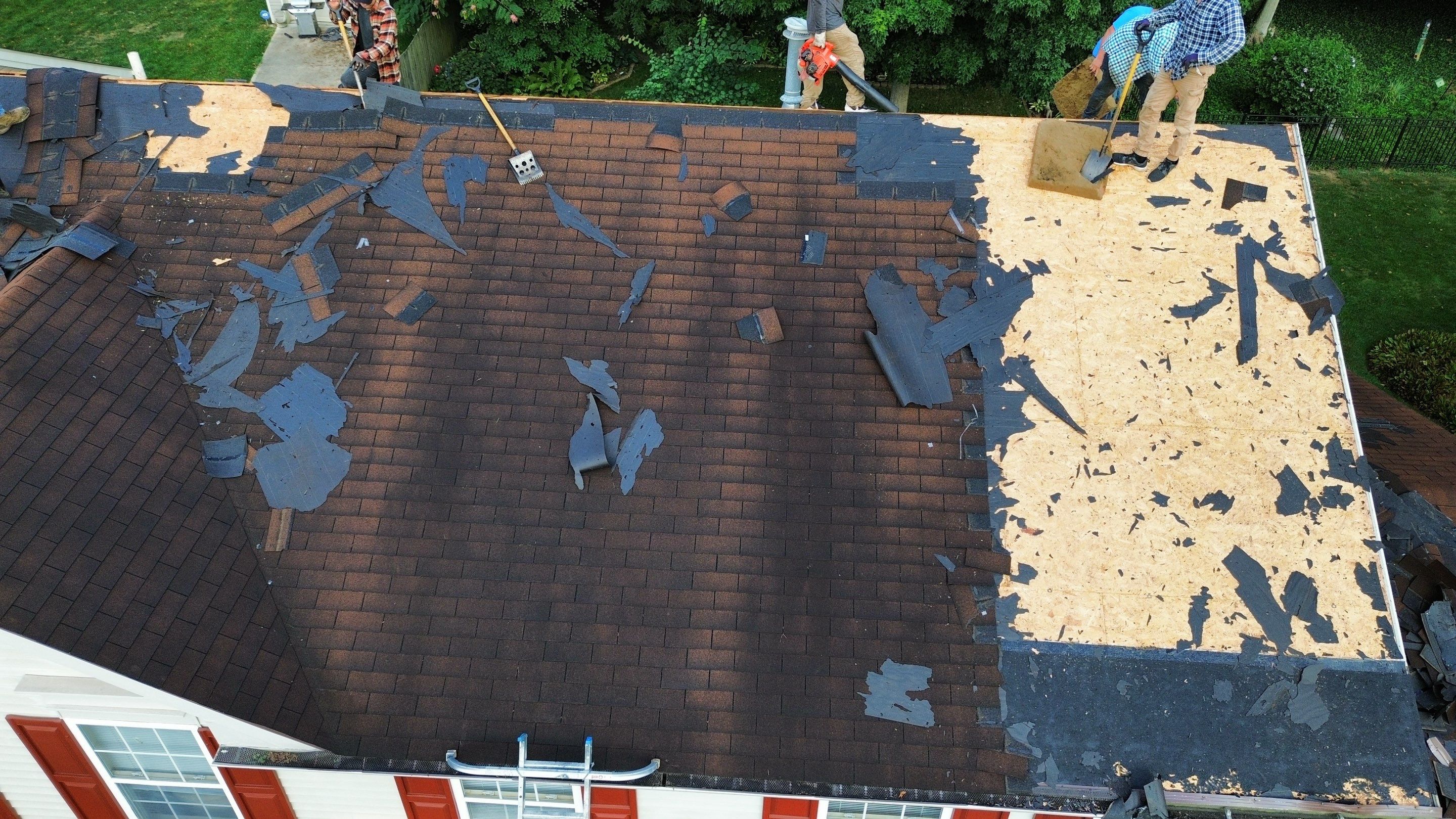 Residential Roofing Installation using Timberline HDZ Shingles - Hickory by RoofX 