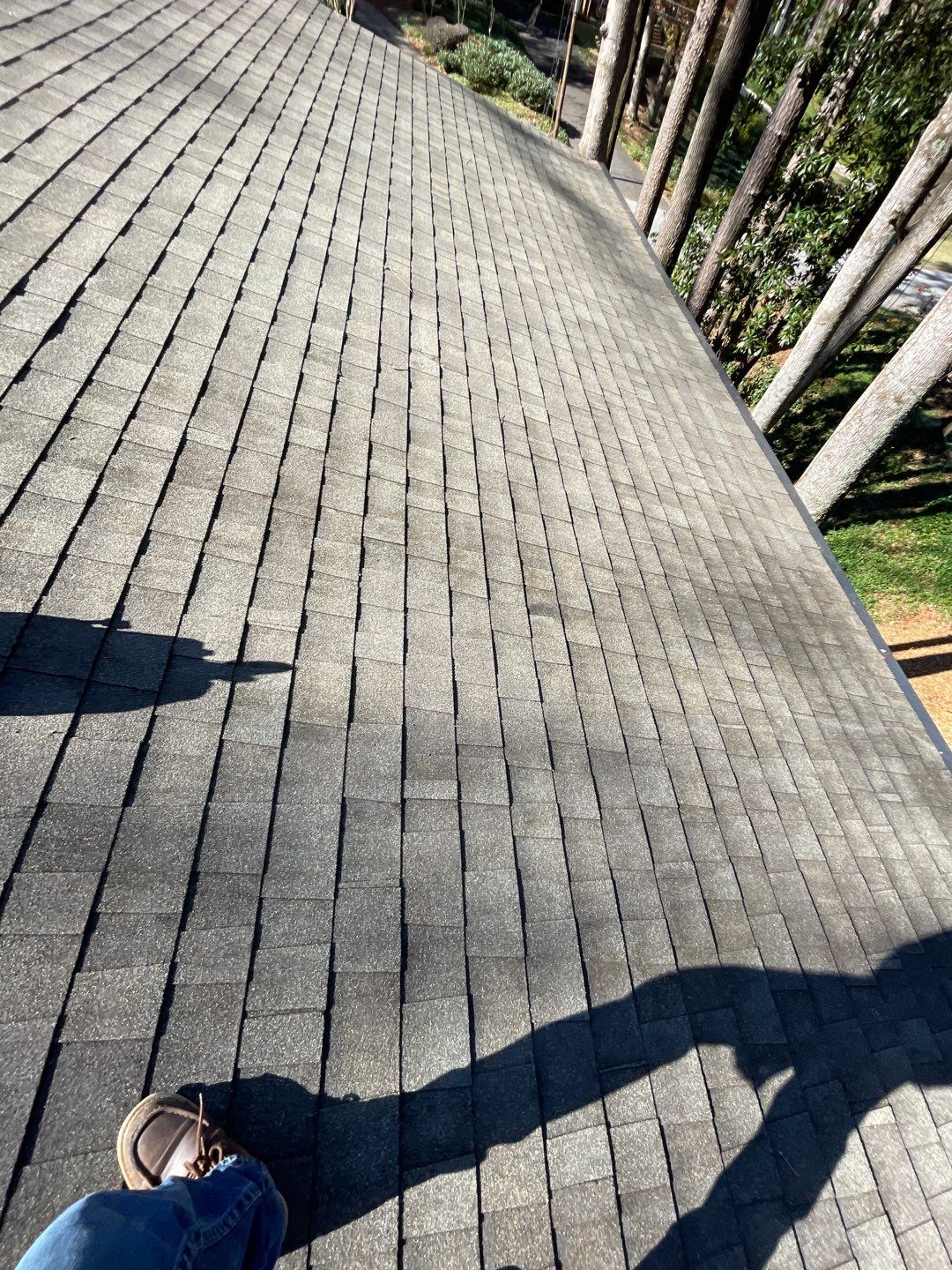 Residential Roofing Installation using GAF Driftwood by Georgia Roof Advisors
